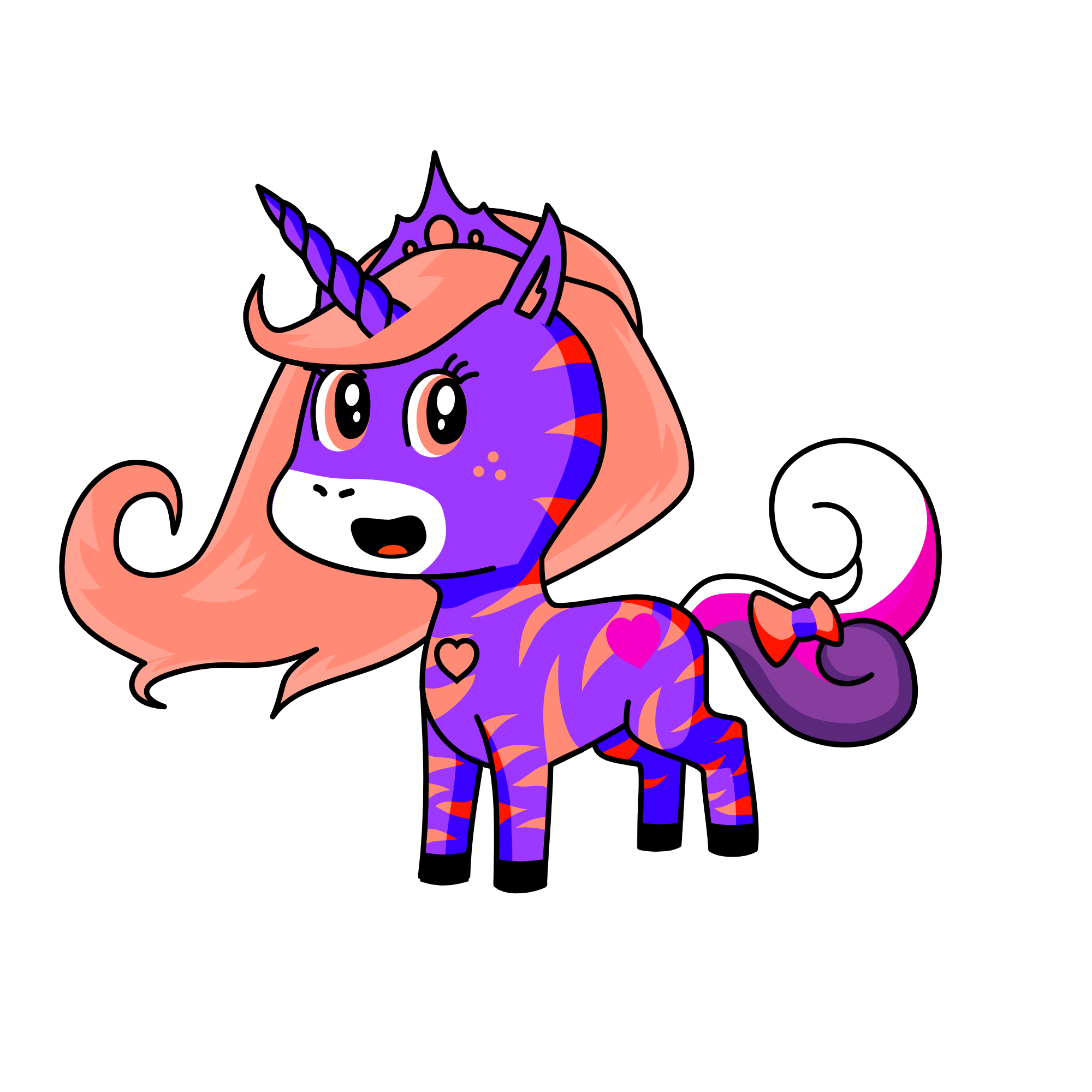 Candy , the unicorn