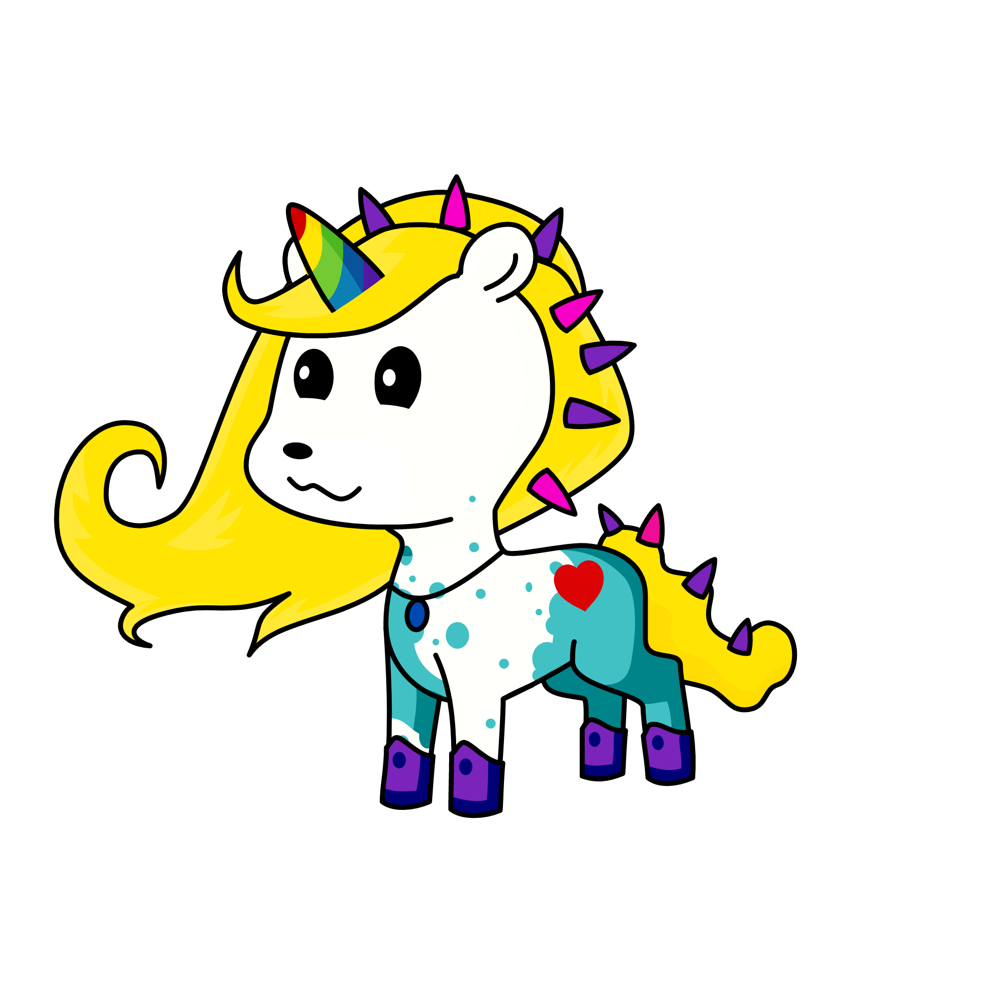 unicor flower, the unicorn