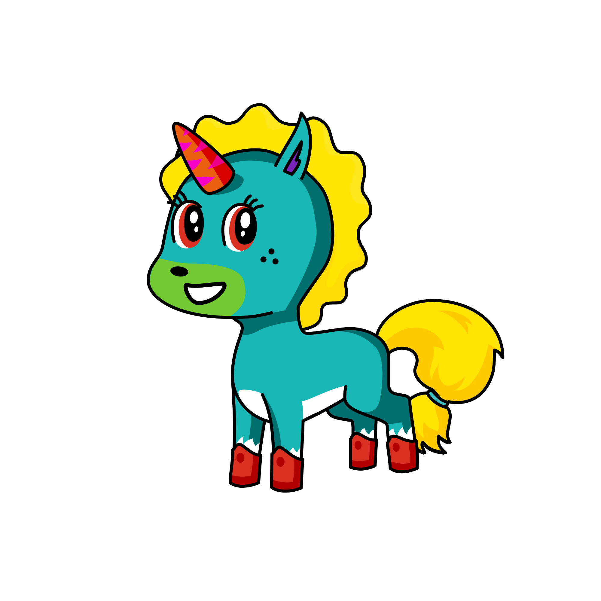 f, the unicorn