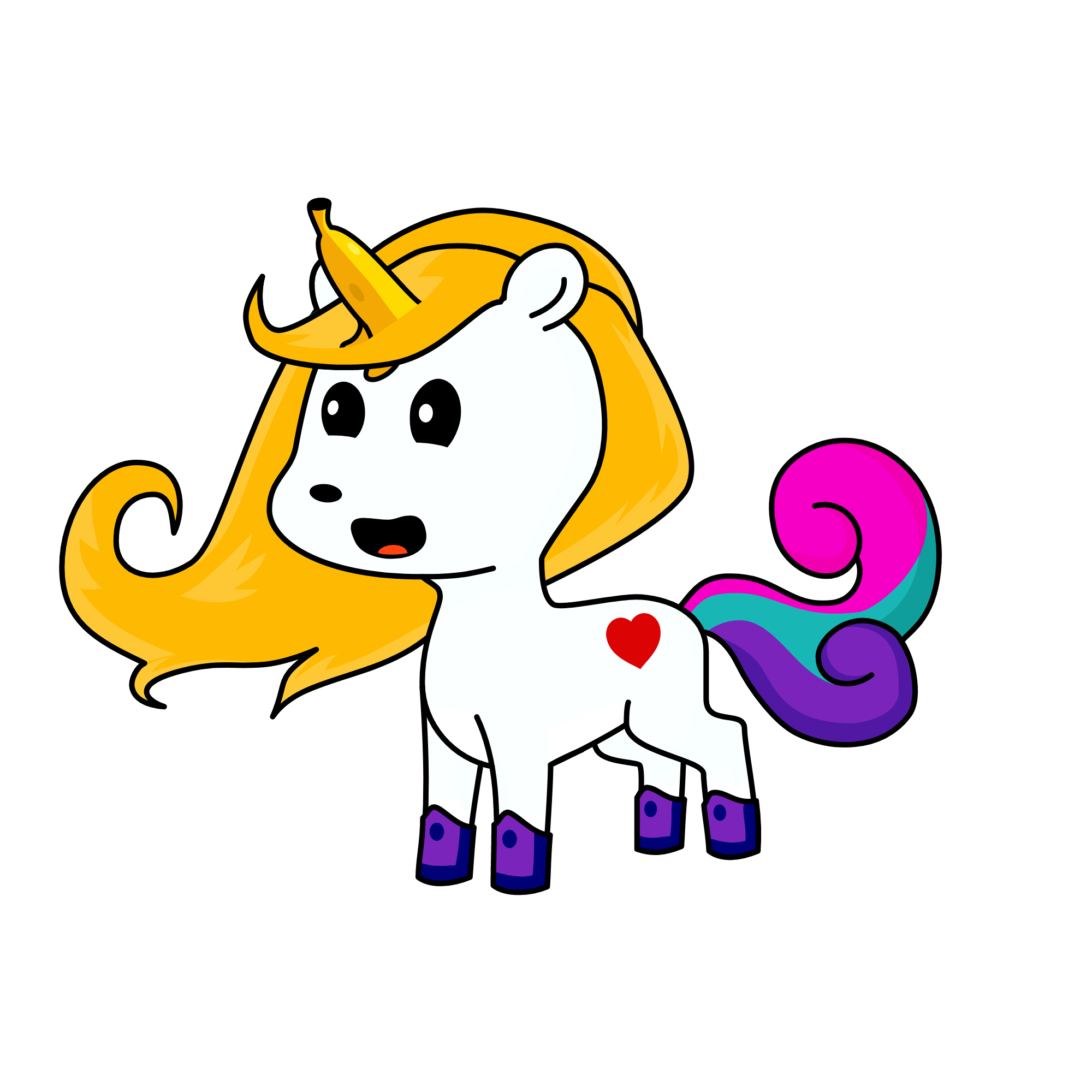 gloria, the unicorn