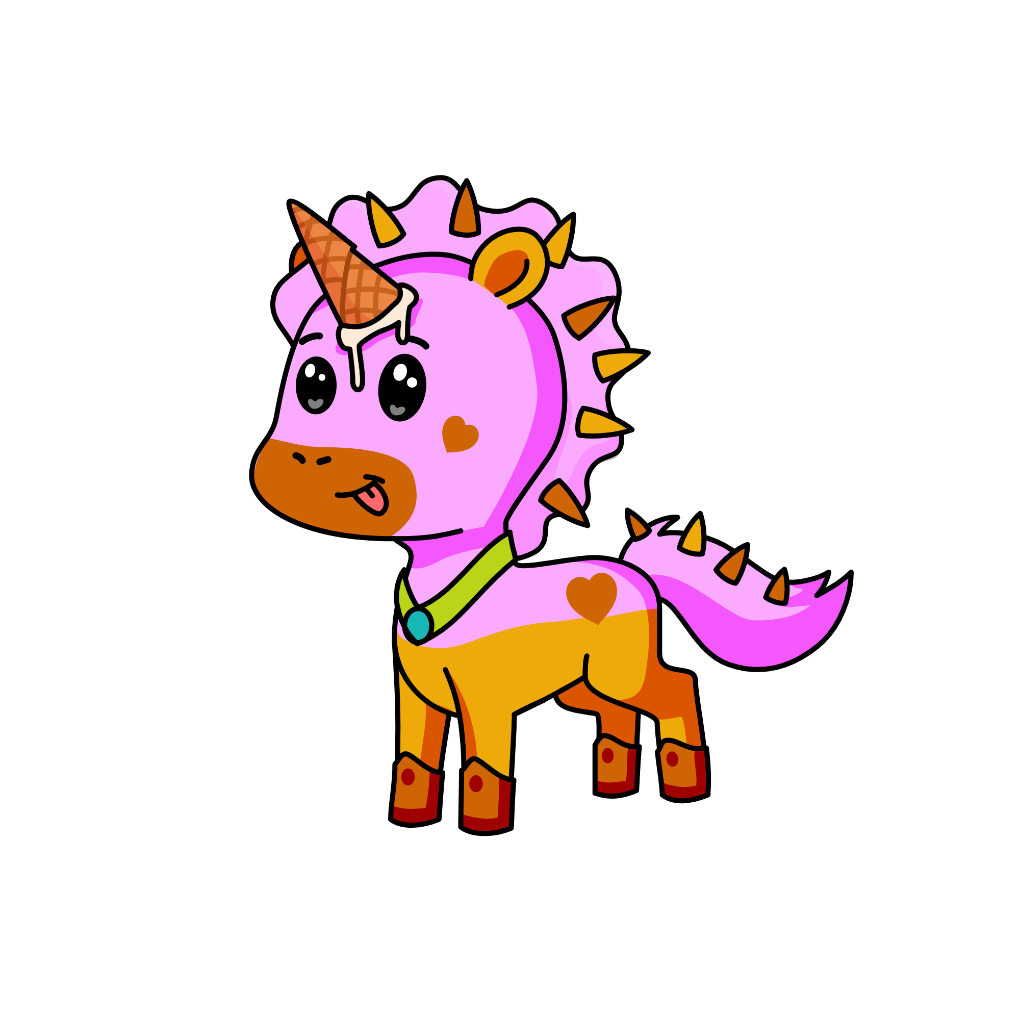 Icecream, the unicorn