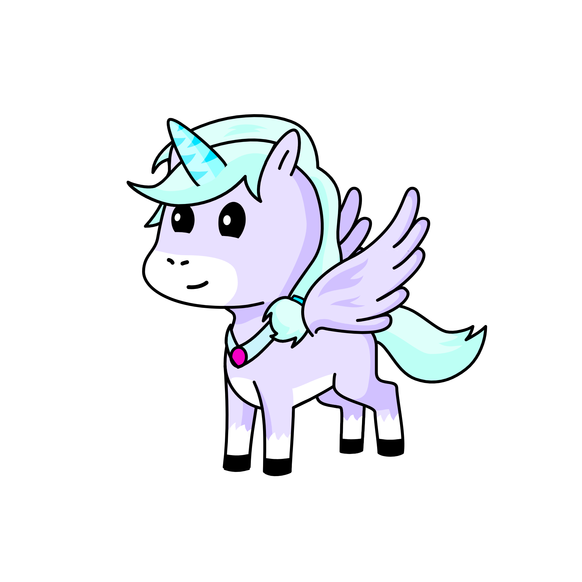 lilac, the unicorn