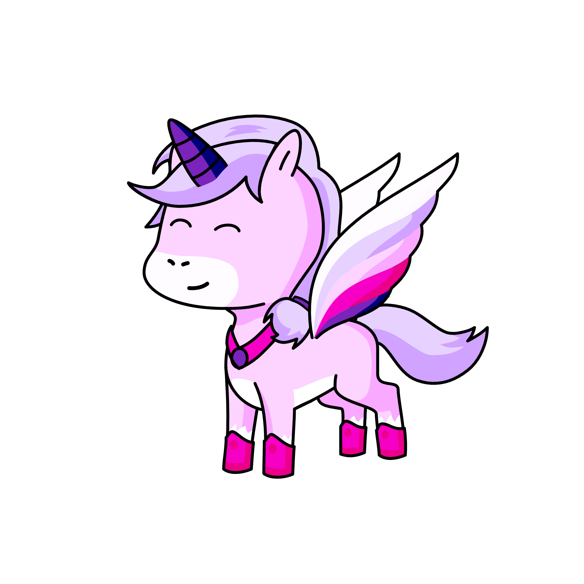 rose, the unicorn