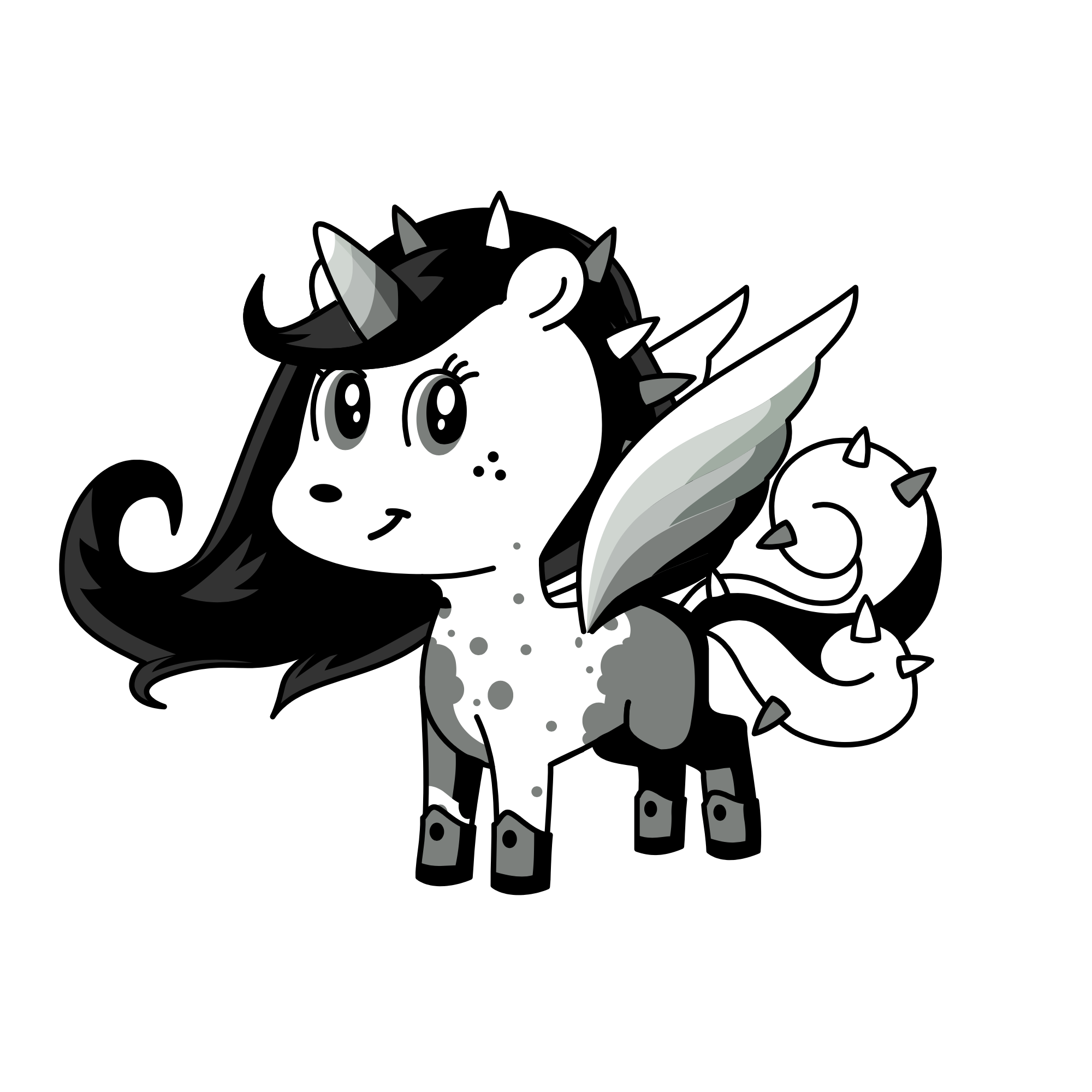 Midnight, the unicorn