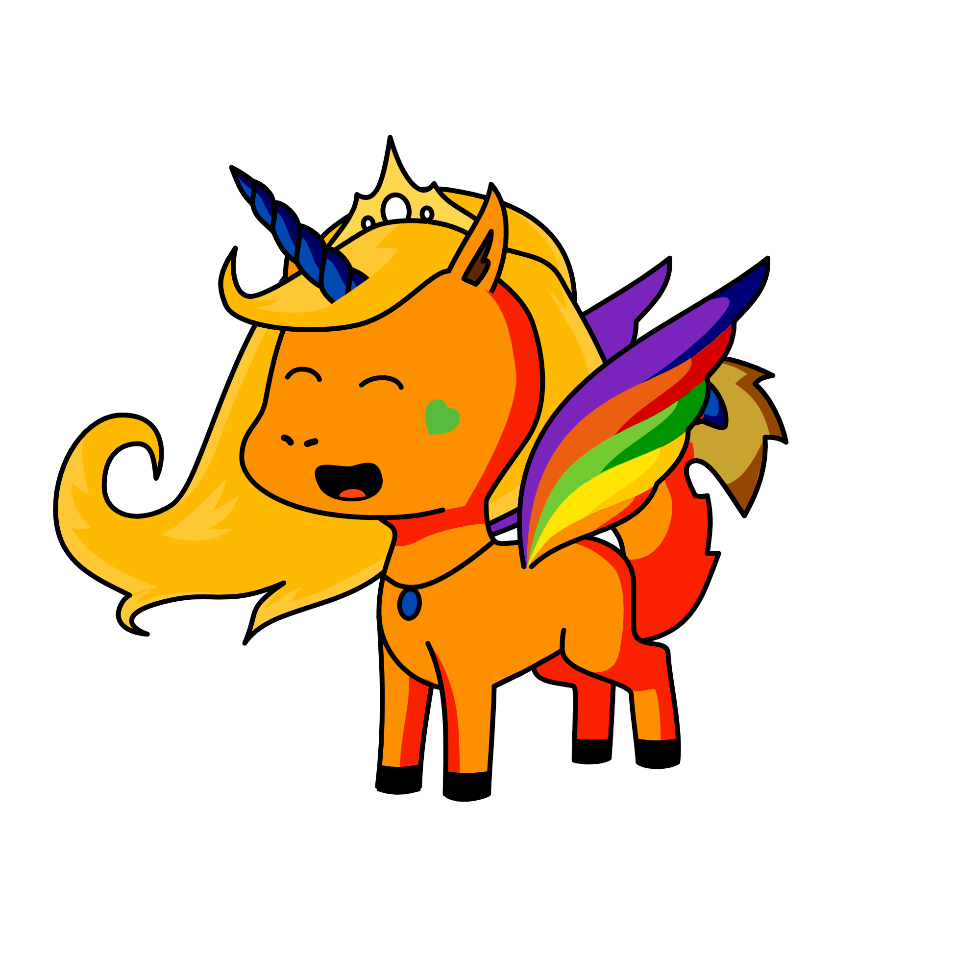 angel, the unicorn
