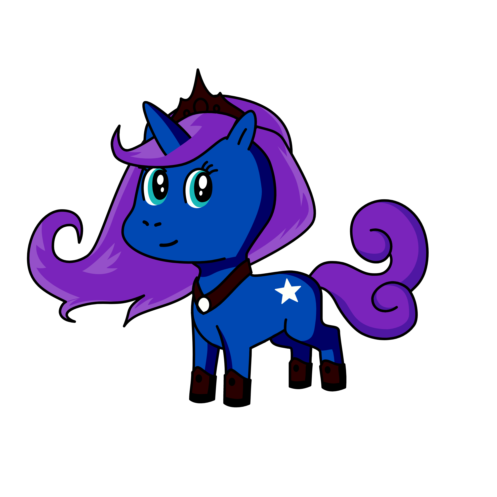 luna, the unicorn