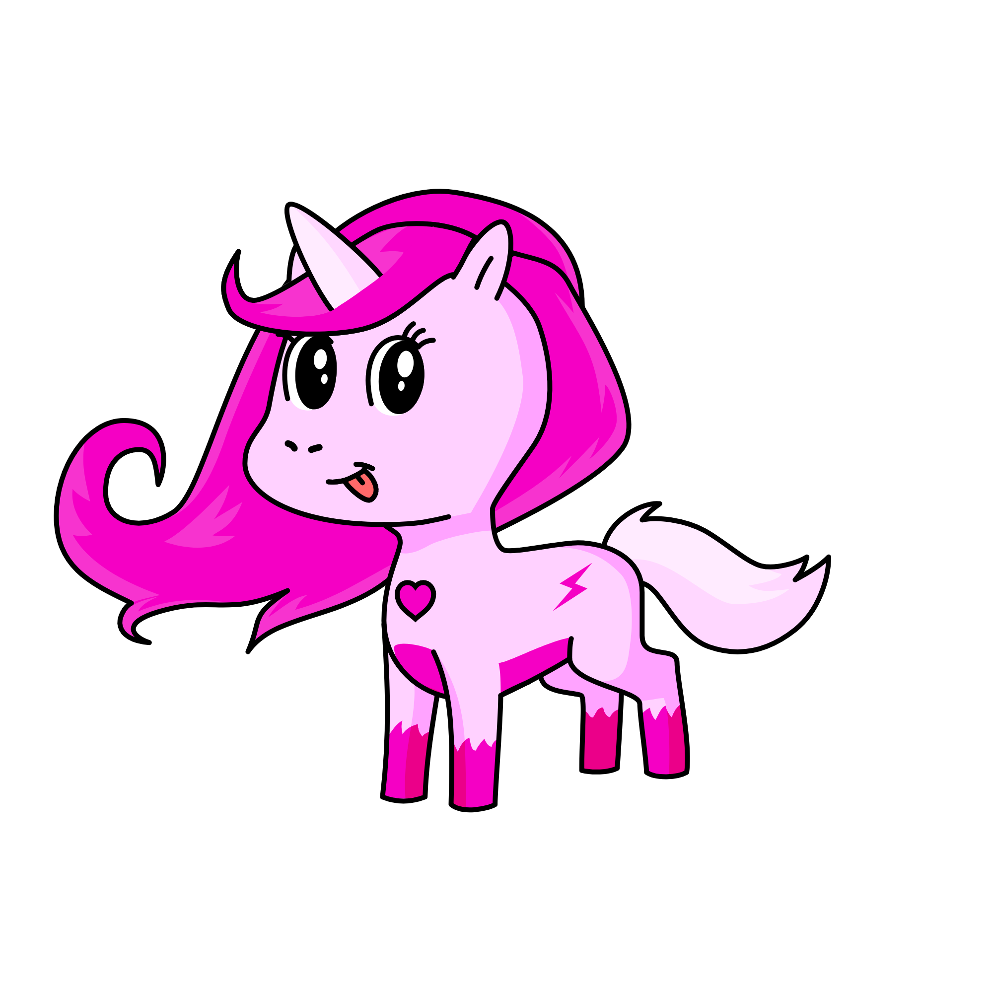 Bellina, the unicorn