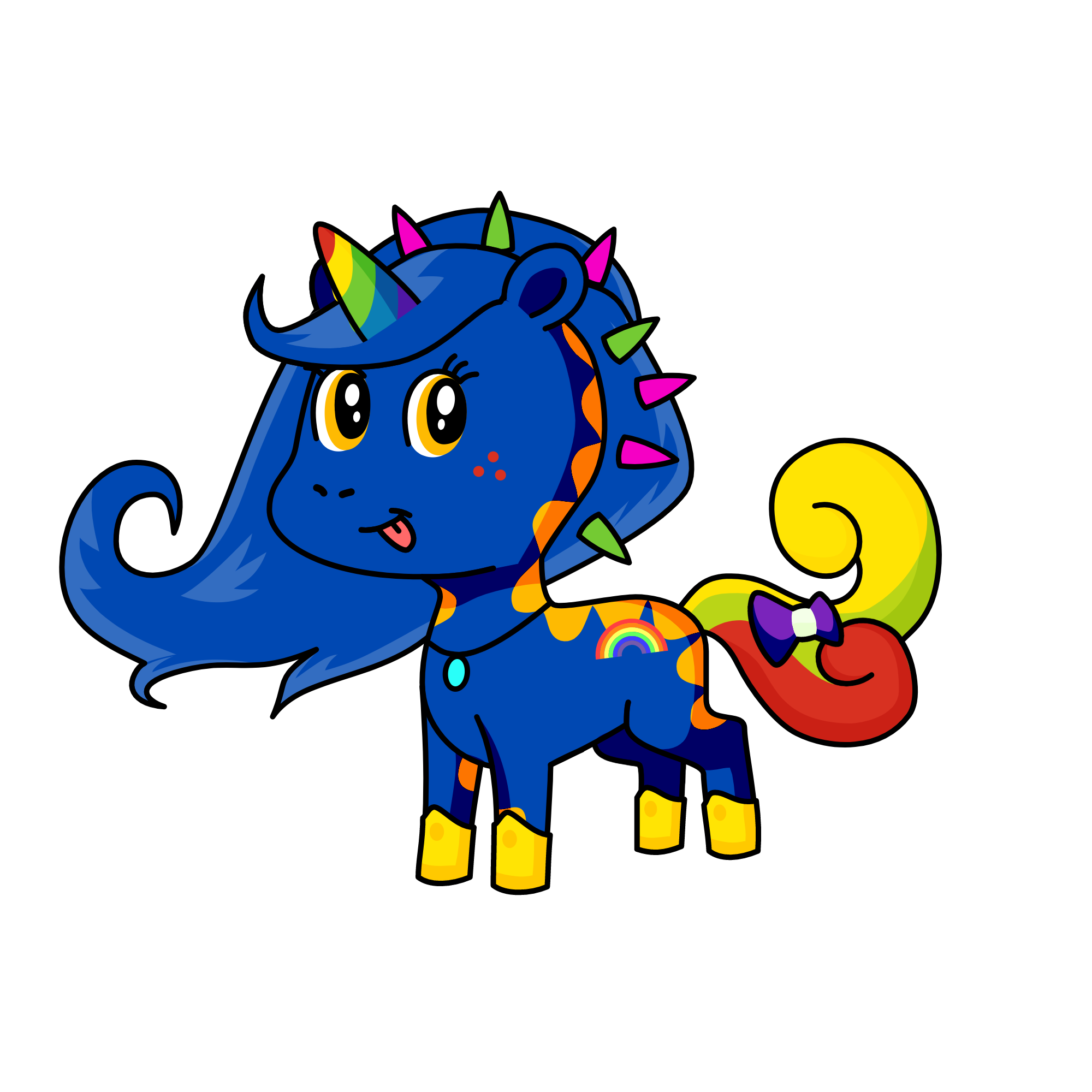 tina, the unicorn