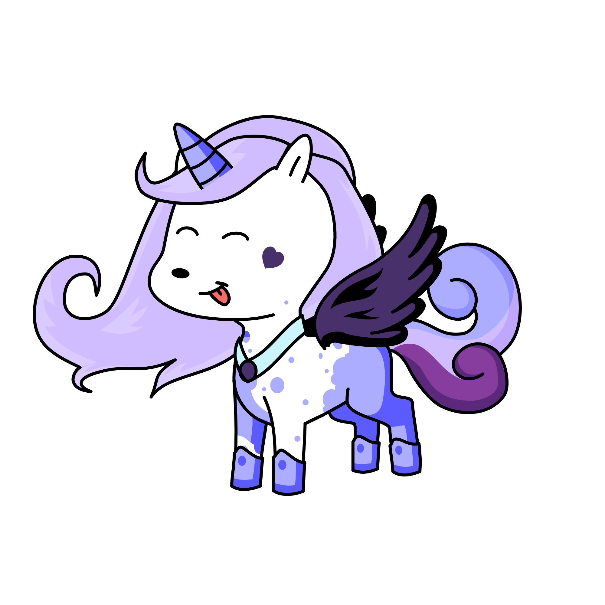 queen of the snow, the unicorn