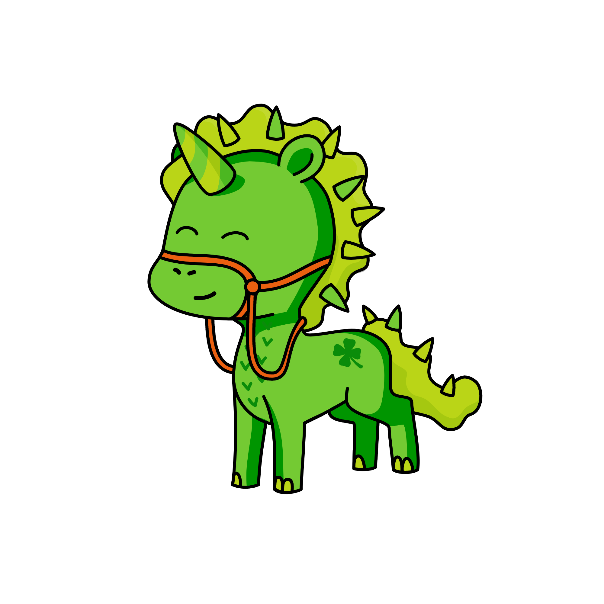 Planty, the unicorn