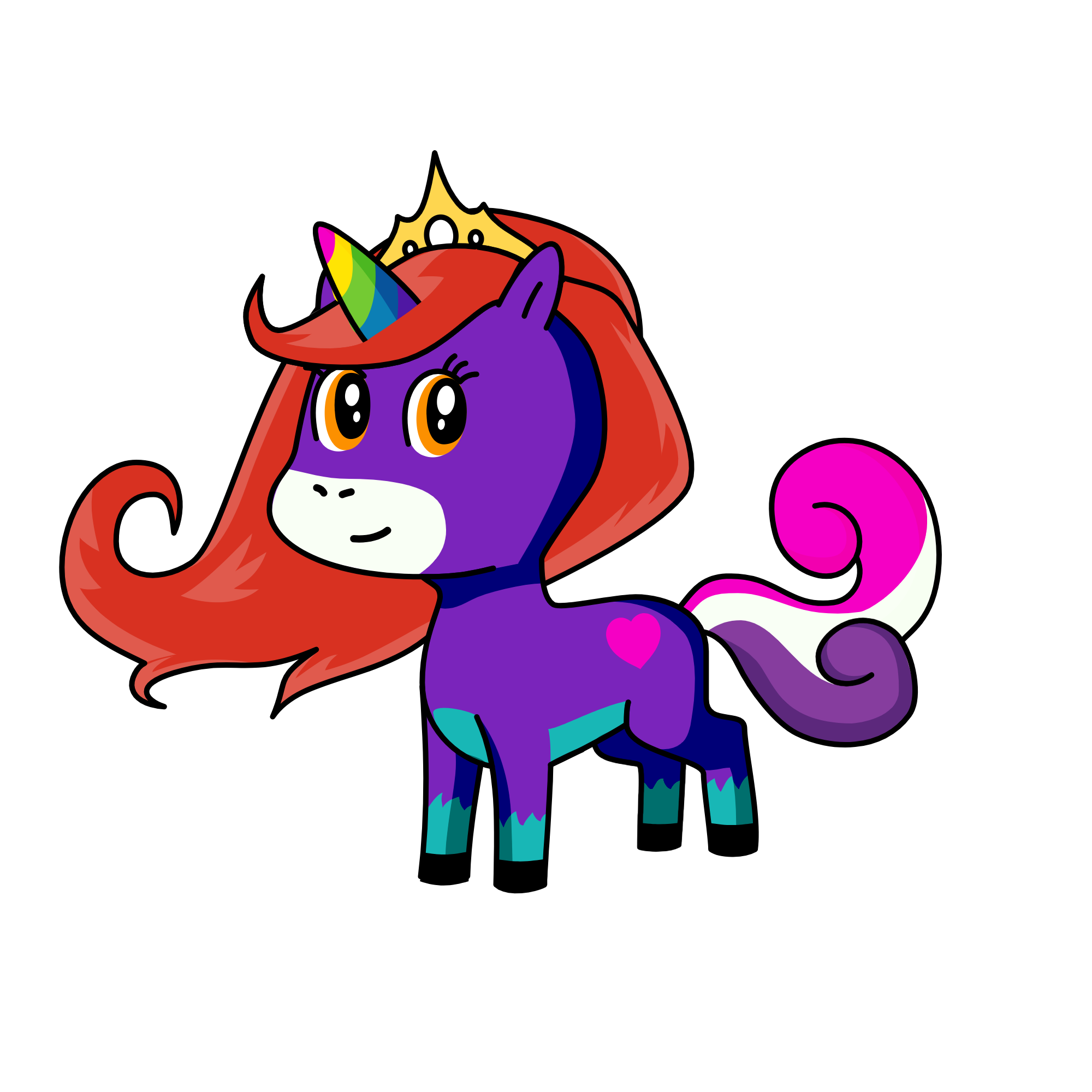 RAINIA, the unicorn