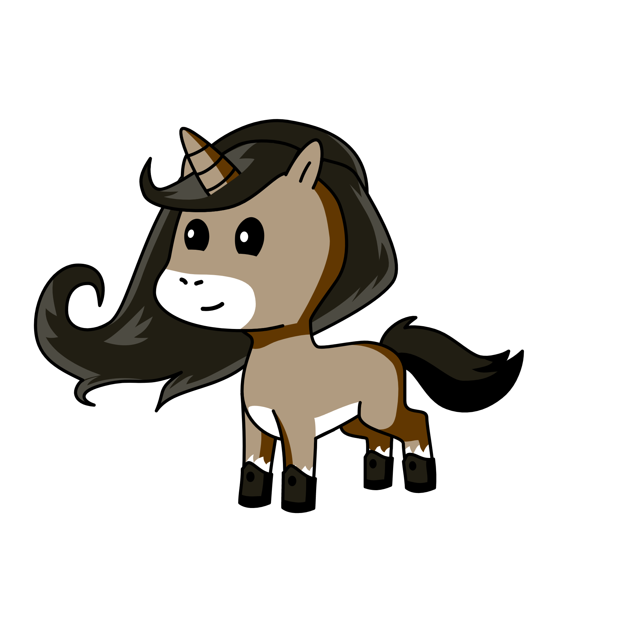 Fudge, the unicorn