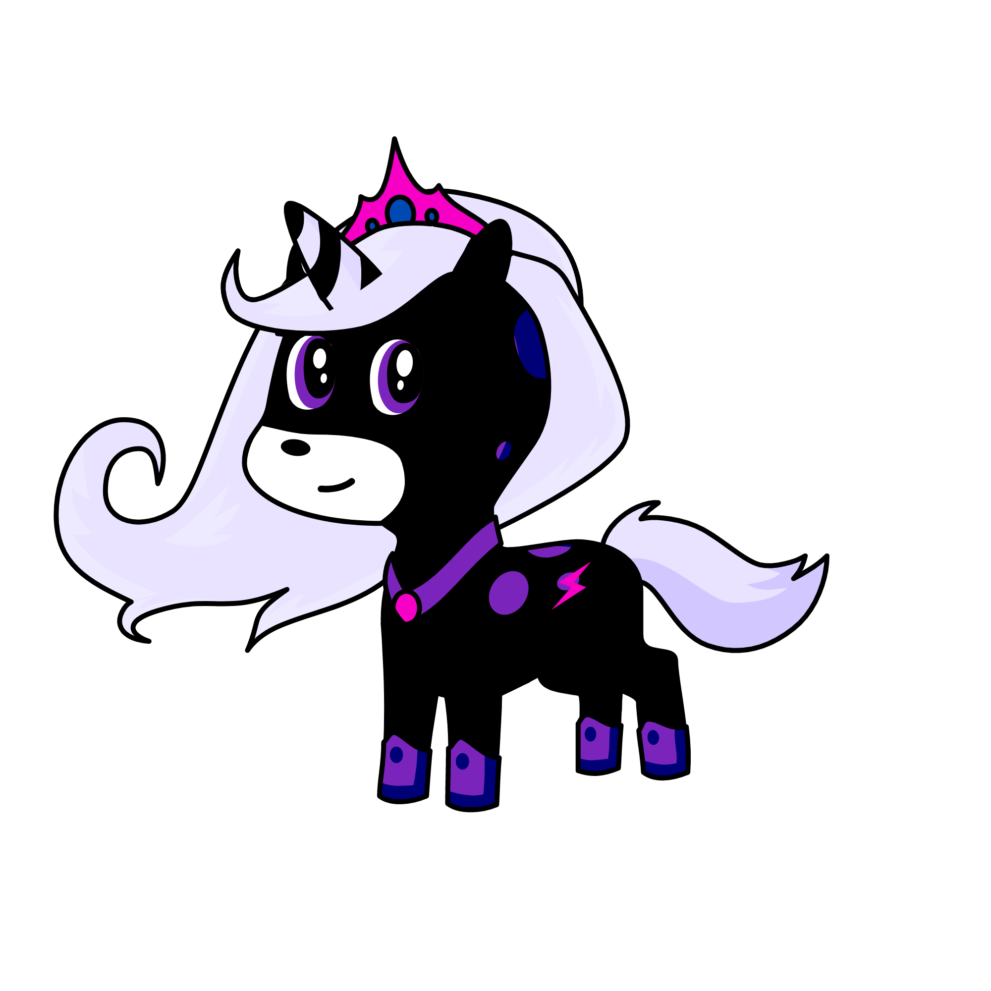 Uniqué, the unicorn