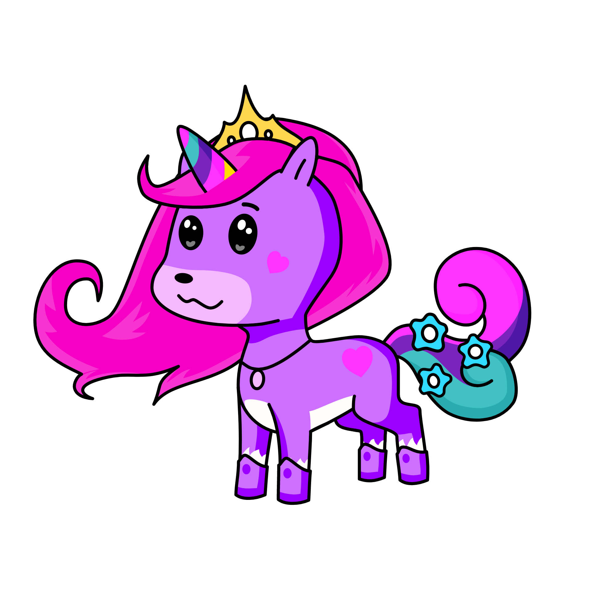 봄요정, the unicorn
