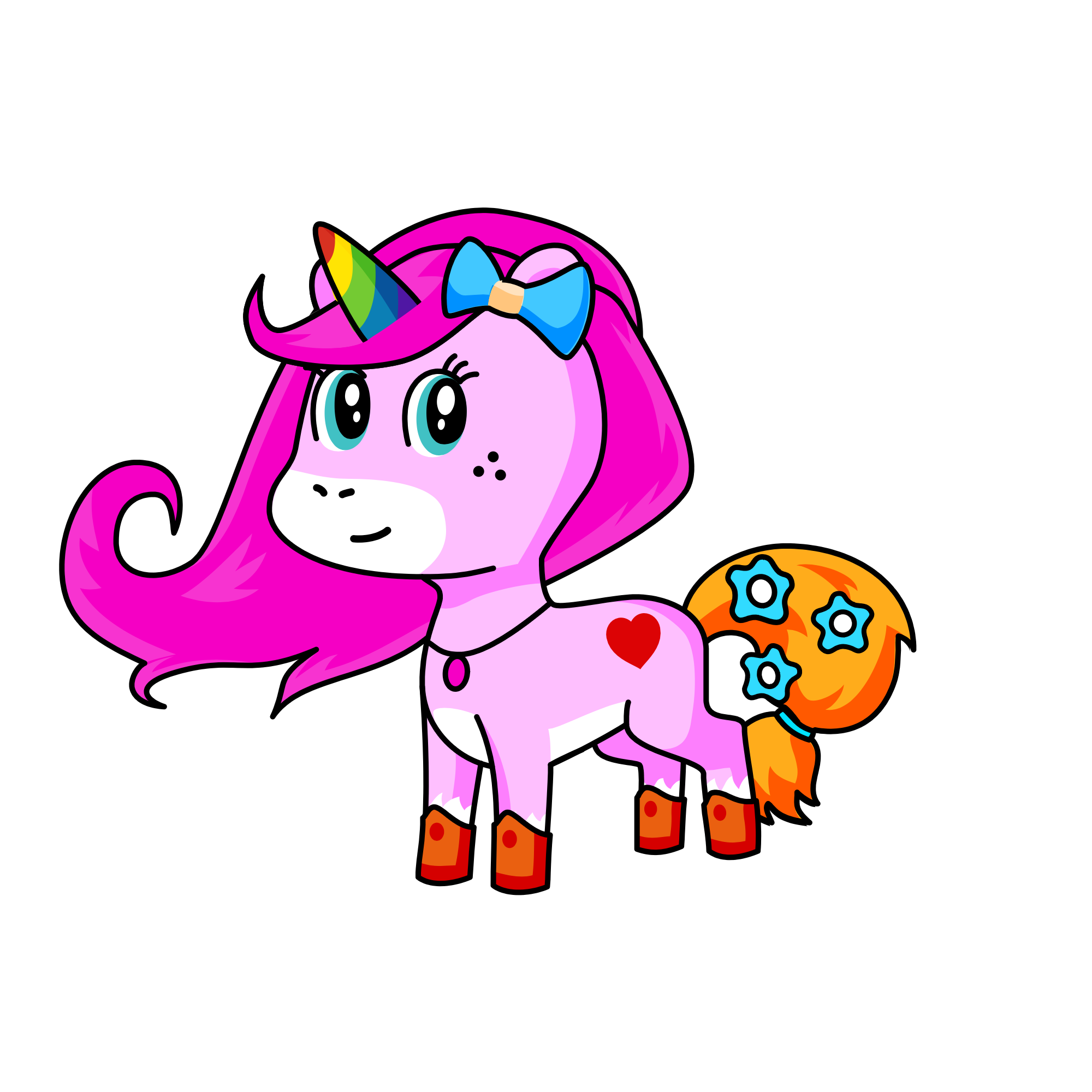 Sheerly, the unicorn