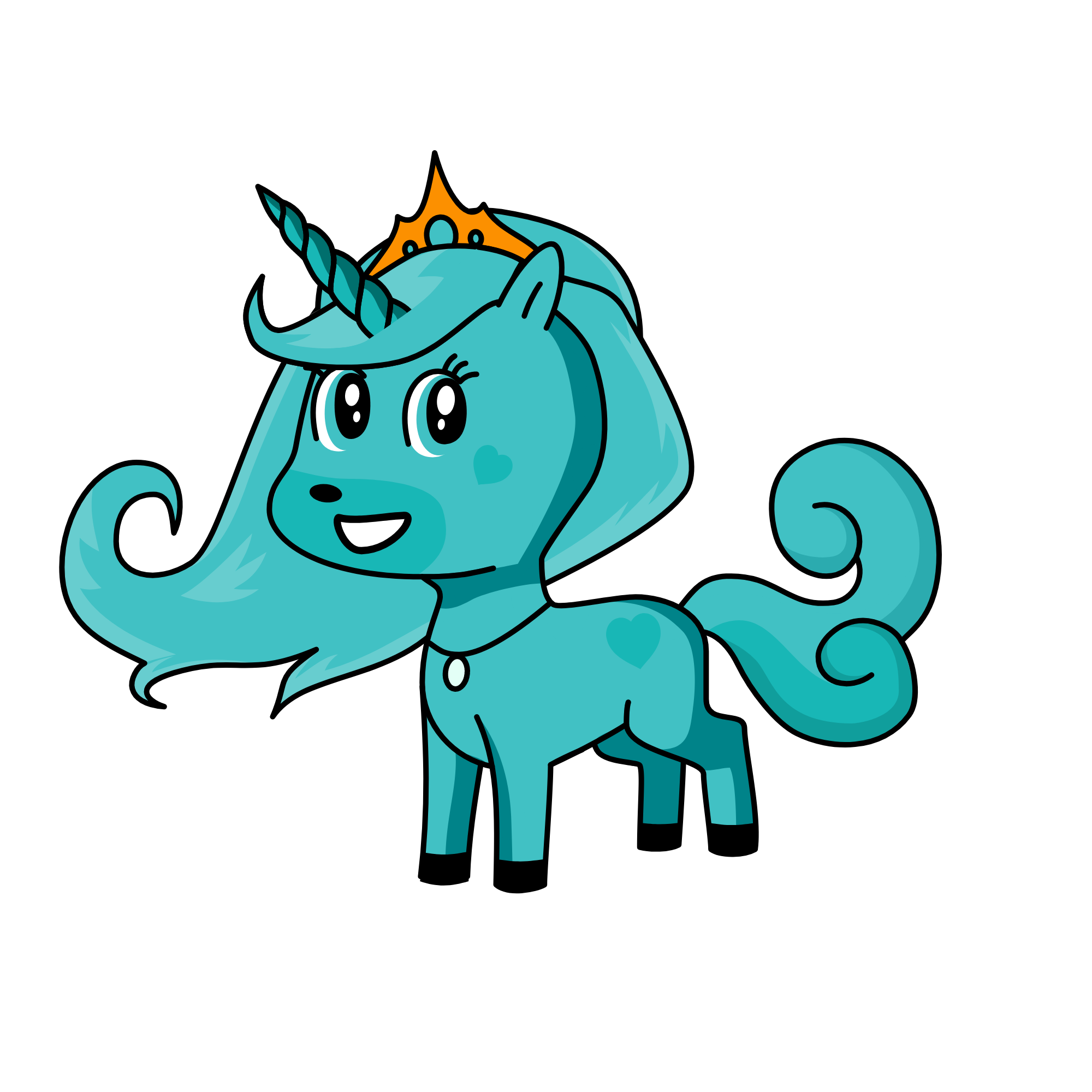 fltrshheueii, the unicorn