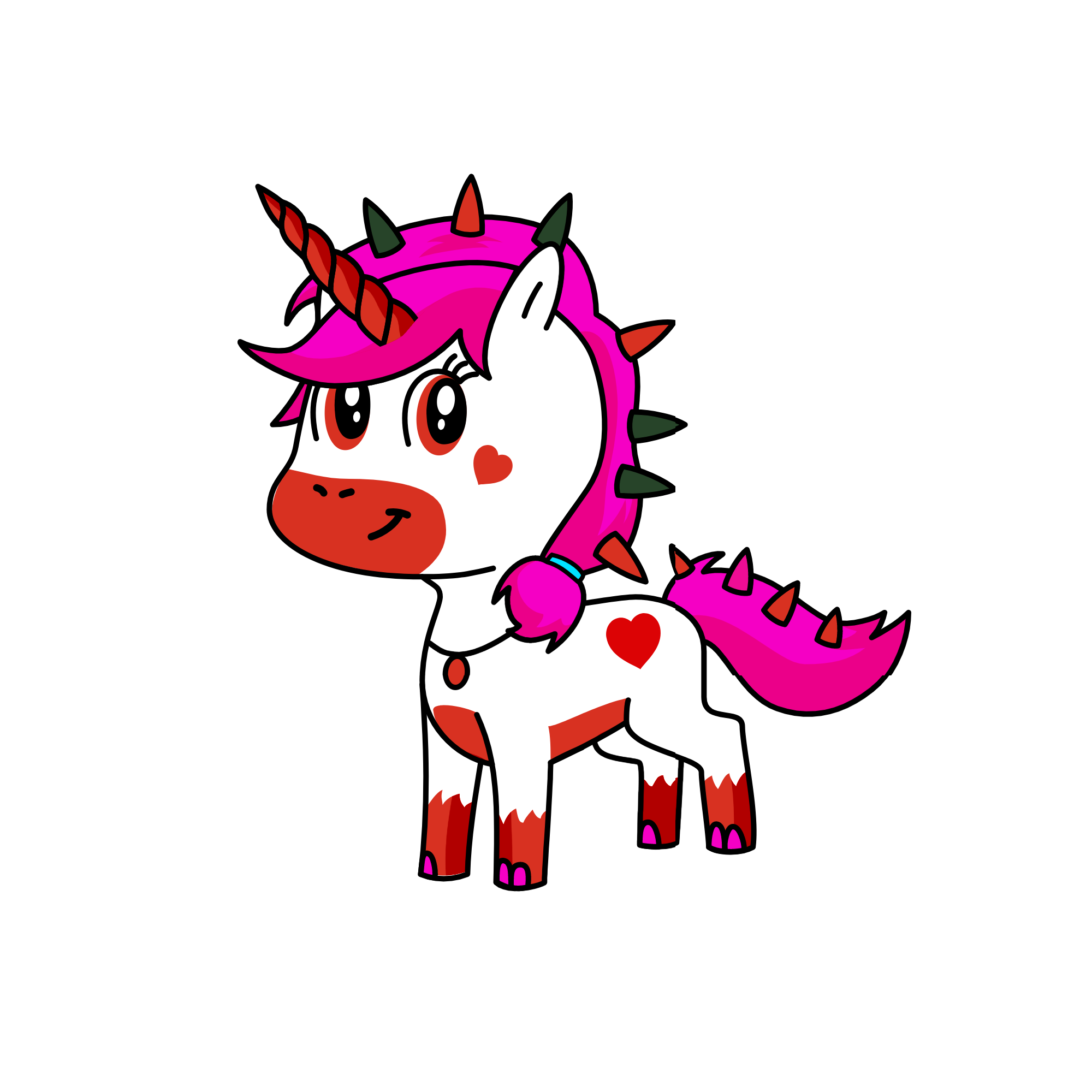 butt, the unicorn