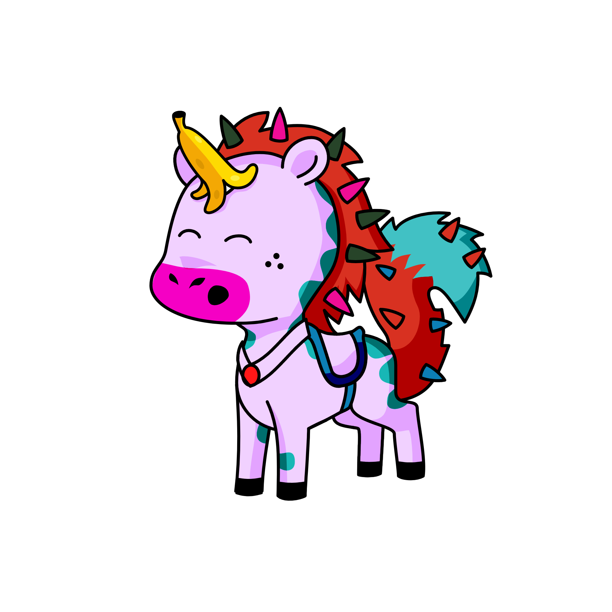 angelrushka, the unicorn