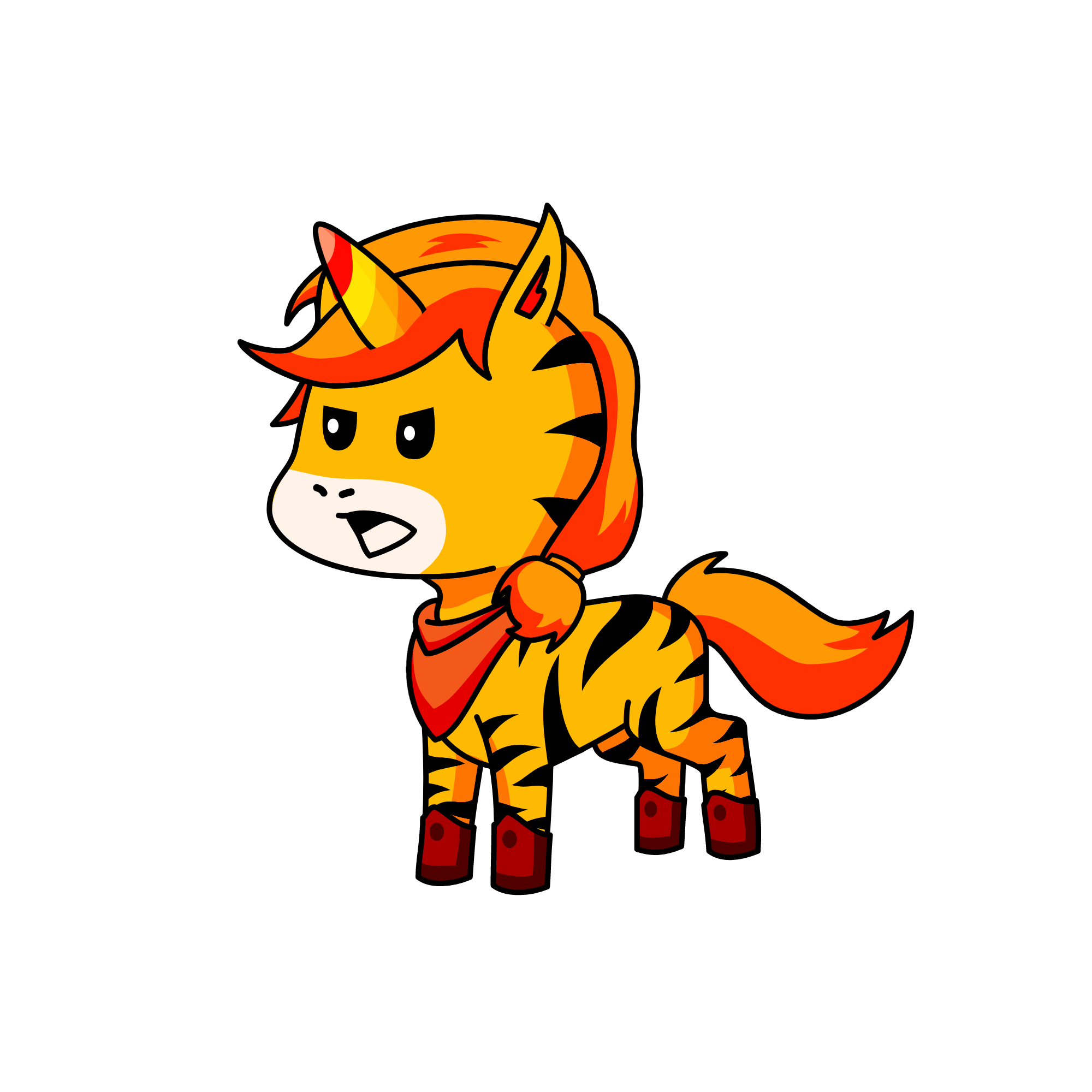 Sparky, the unicorn