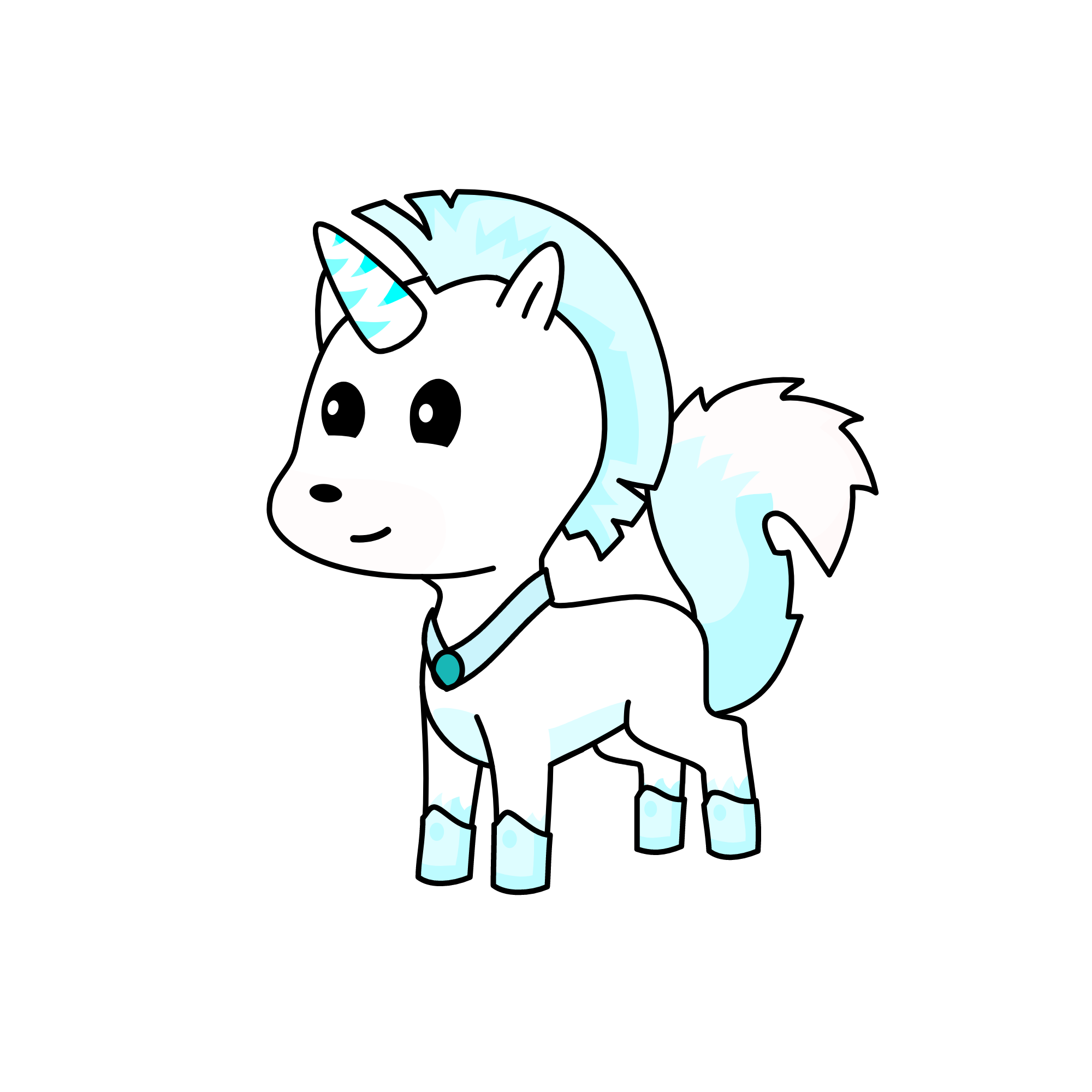Arctic Foxicorn, the unicorn