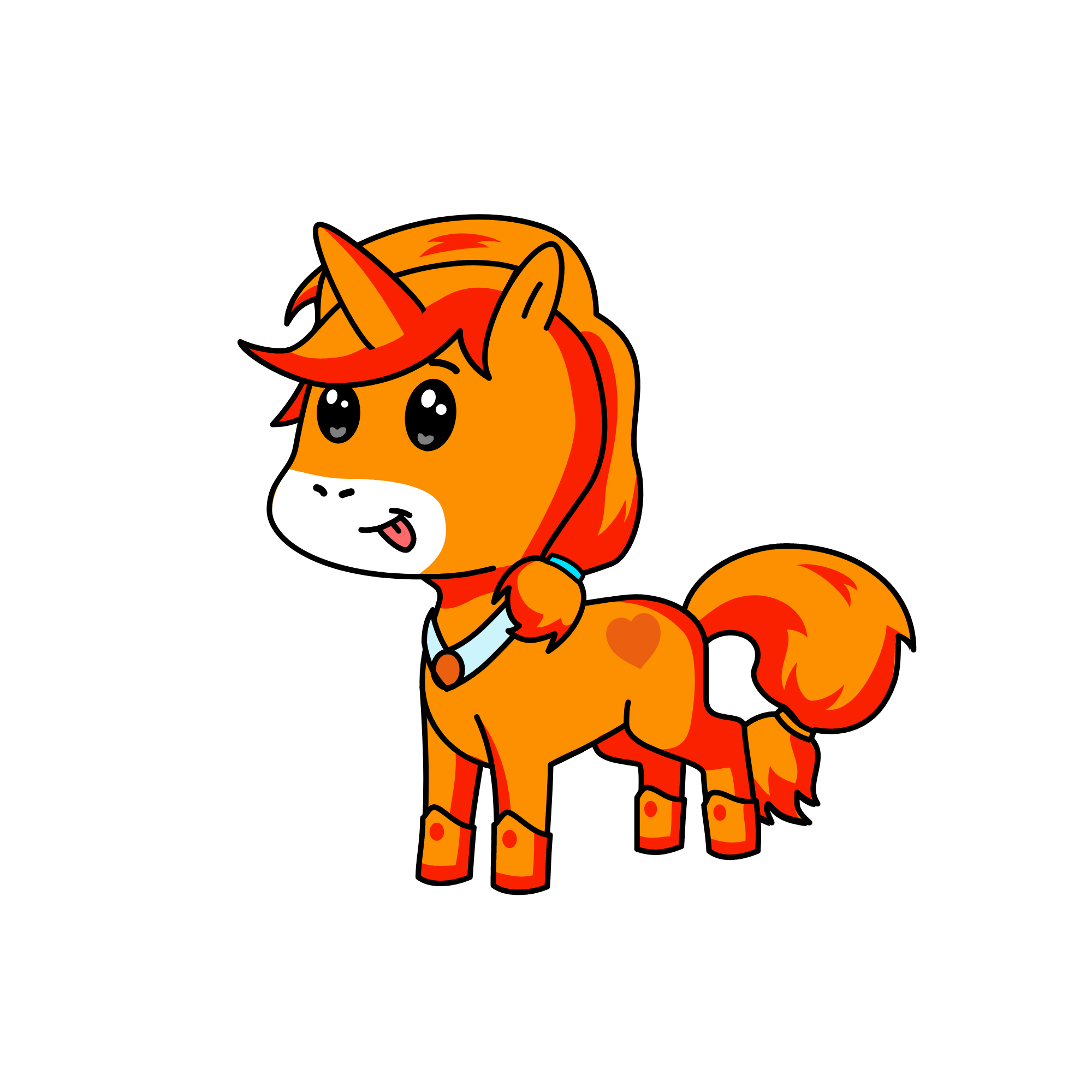 Fruity, the unicorn