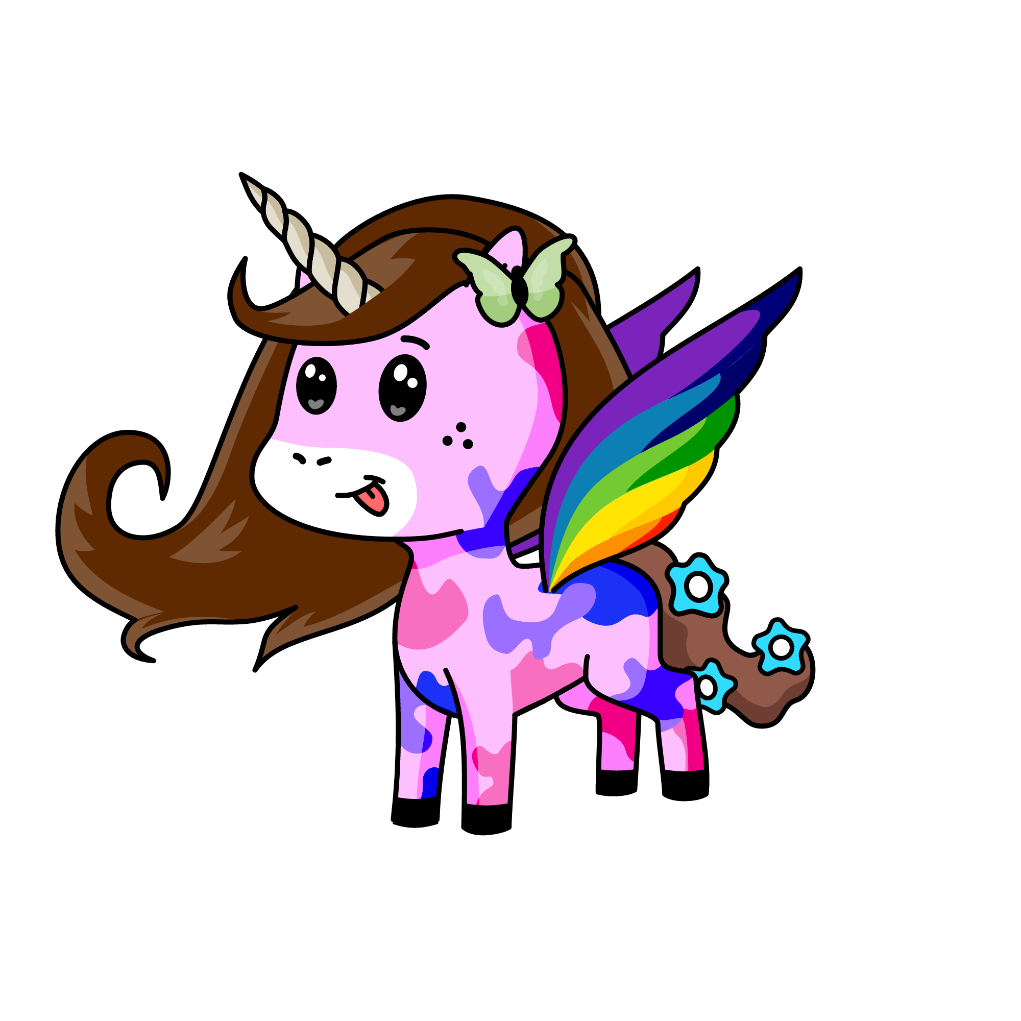 pastel, the unicorn