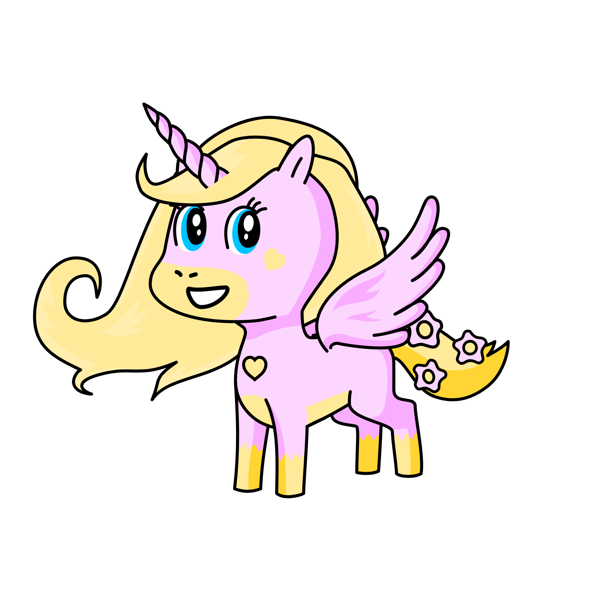 Unicornette, the unicorn