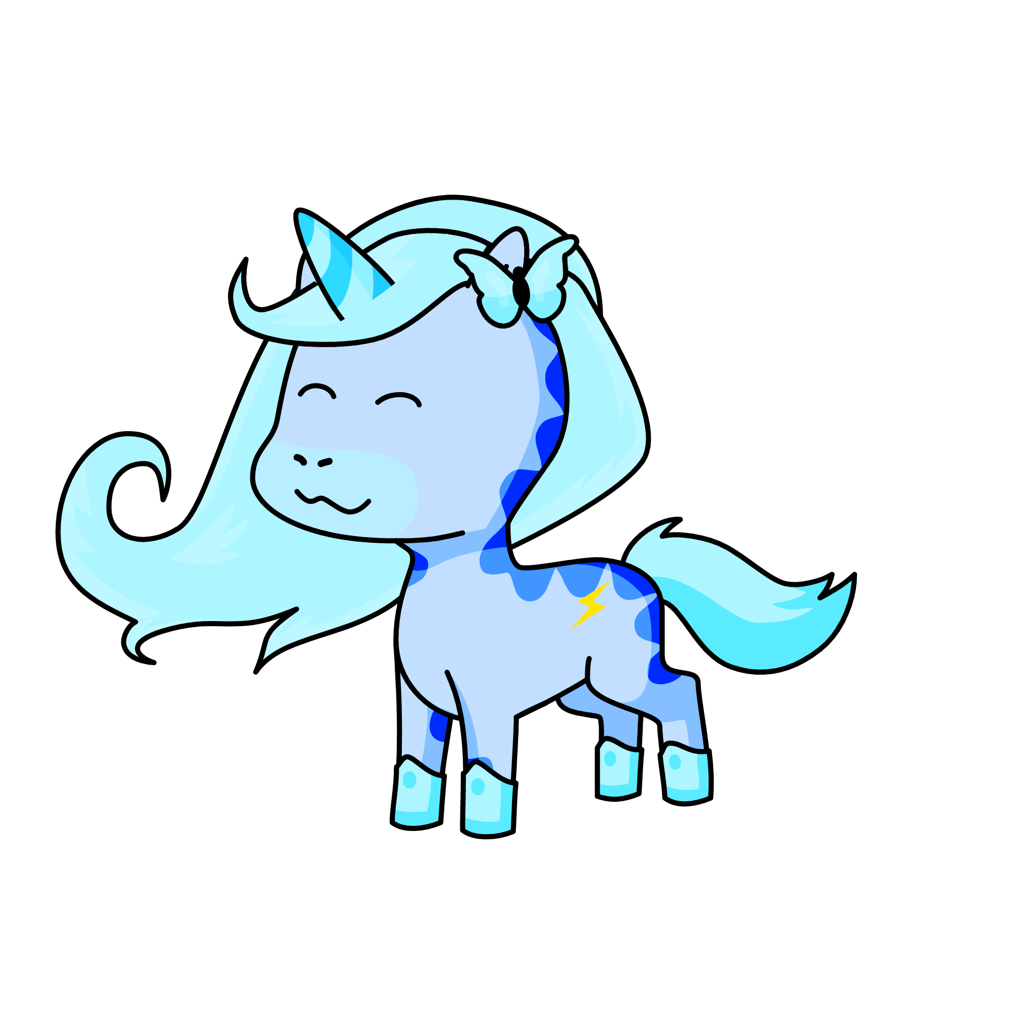 Hay-Lin, the unicorn