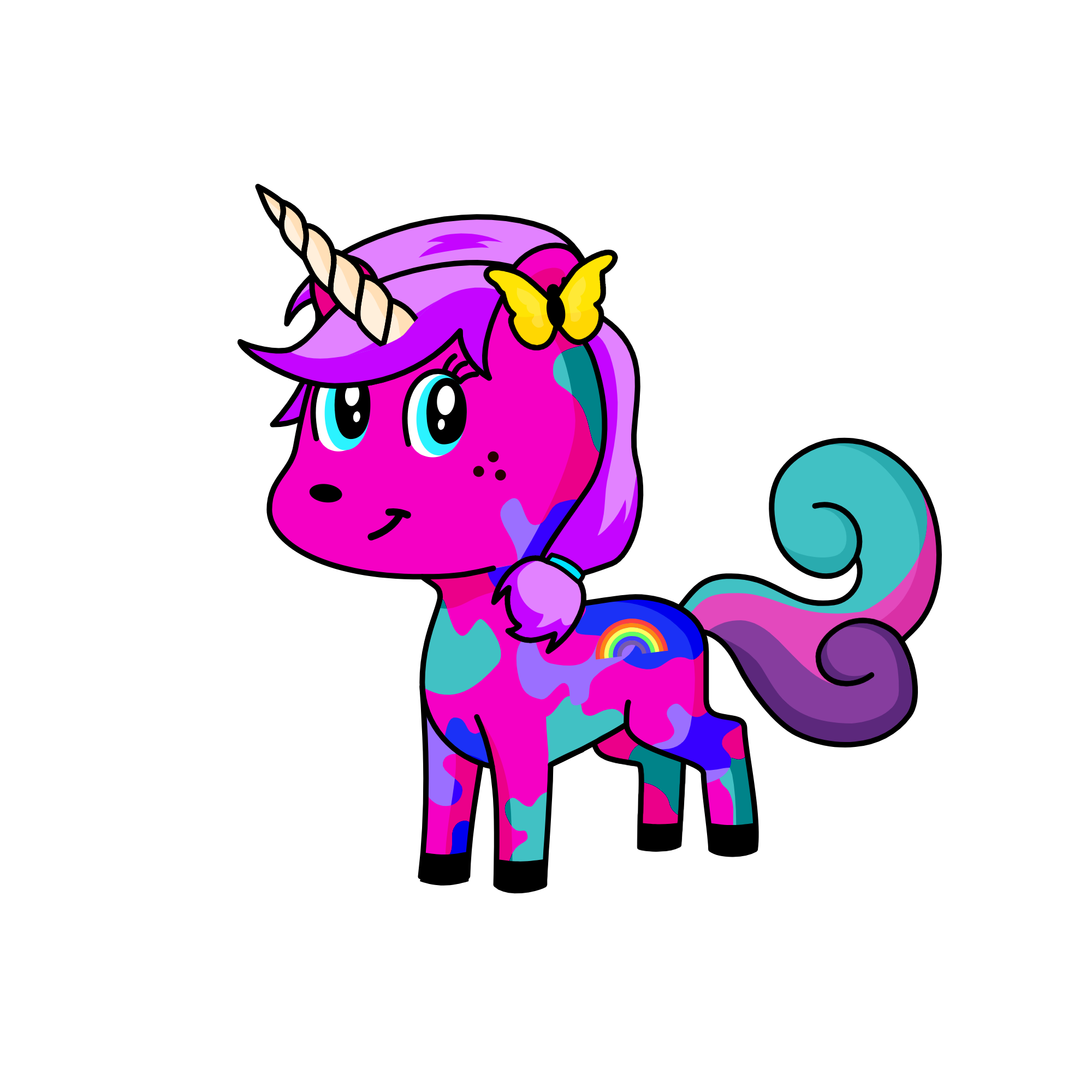 Sandy, the unicorn