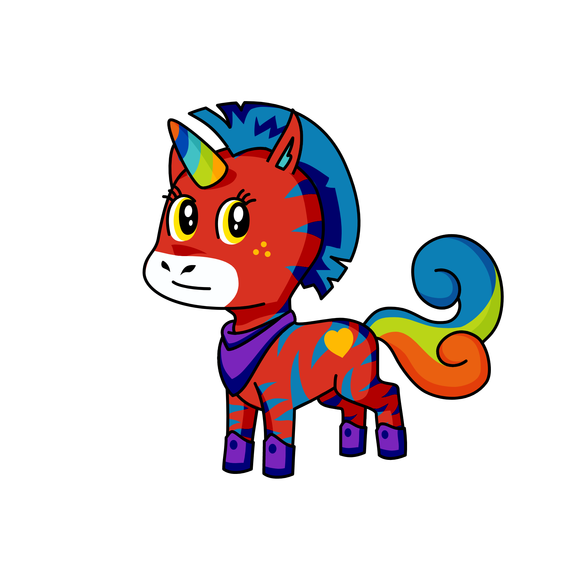 Ruby R., the unicorn