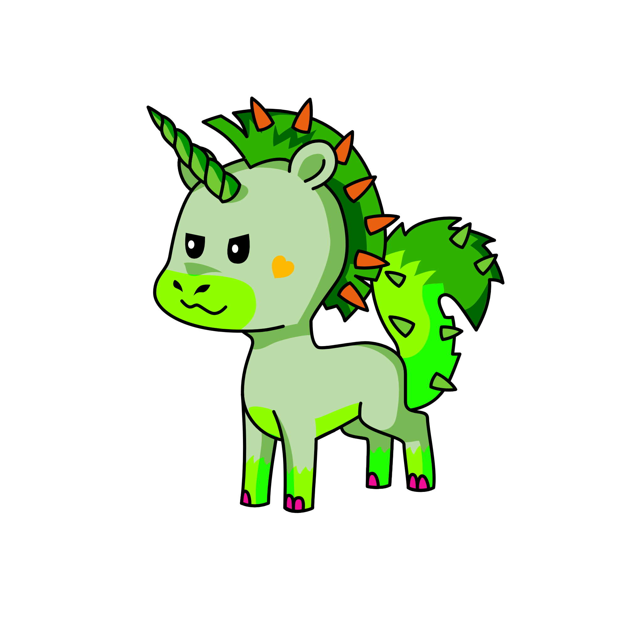 Earth Spirit, the unicorn