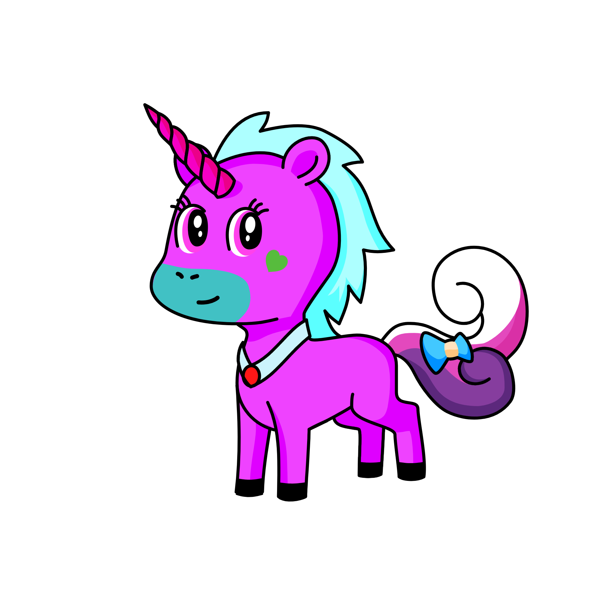 Pancakes, the unicorn