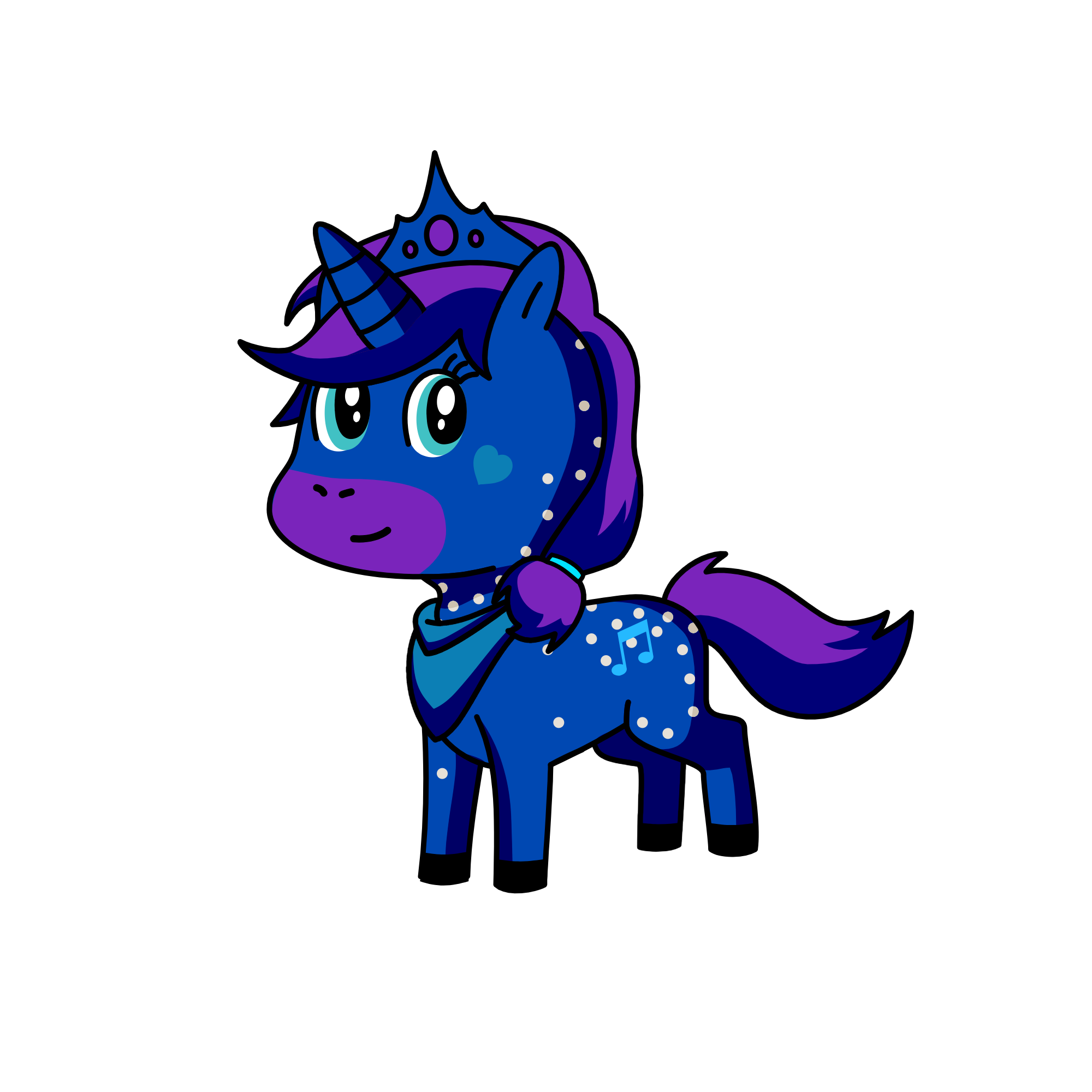 Galaxy, the unicorn