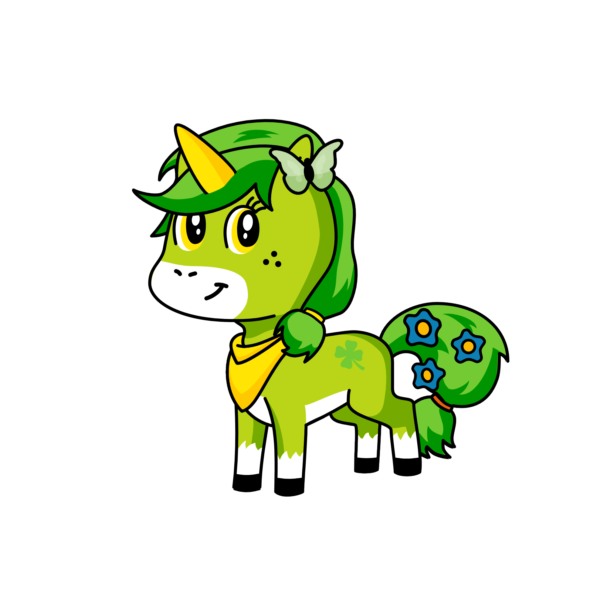 lucky spirit, the unicorn