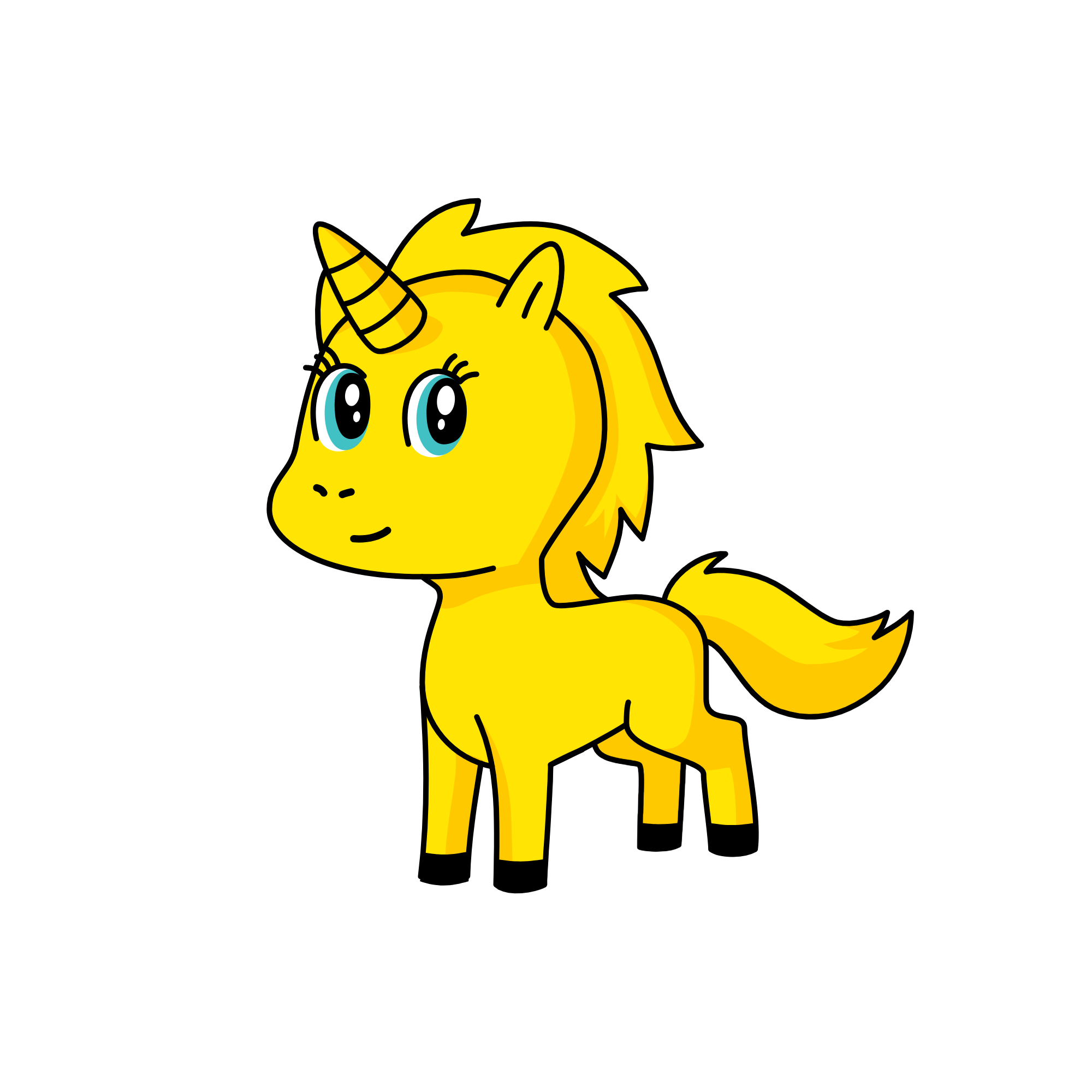 Bird goes tweet, the unicorn