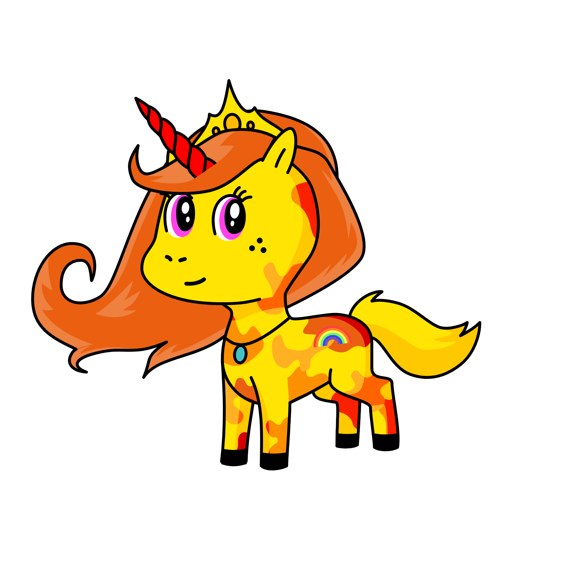 sunshine, the unicorn