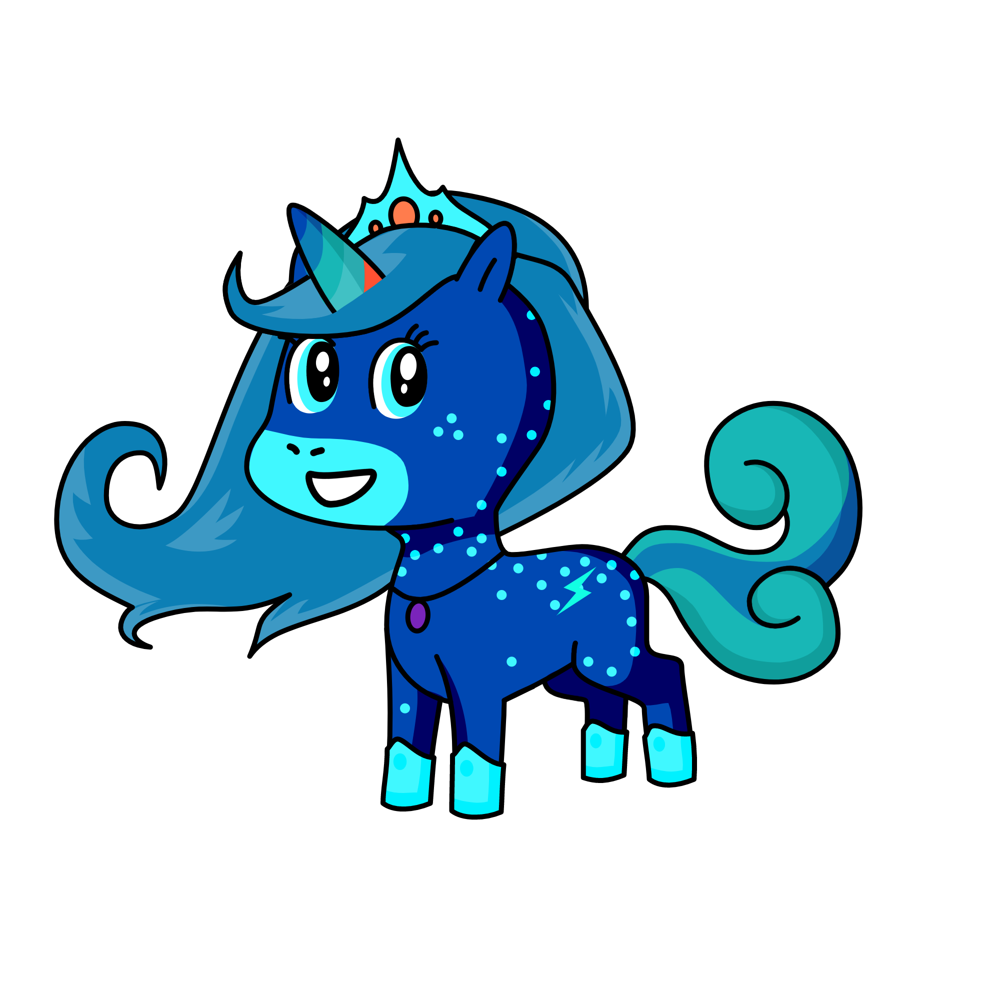 Sky , the unicorn