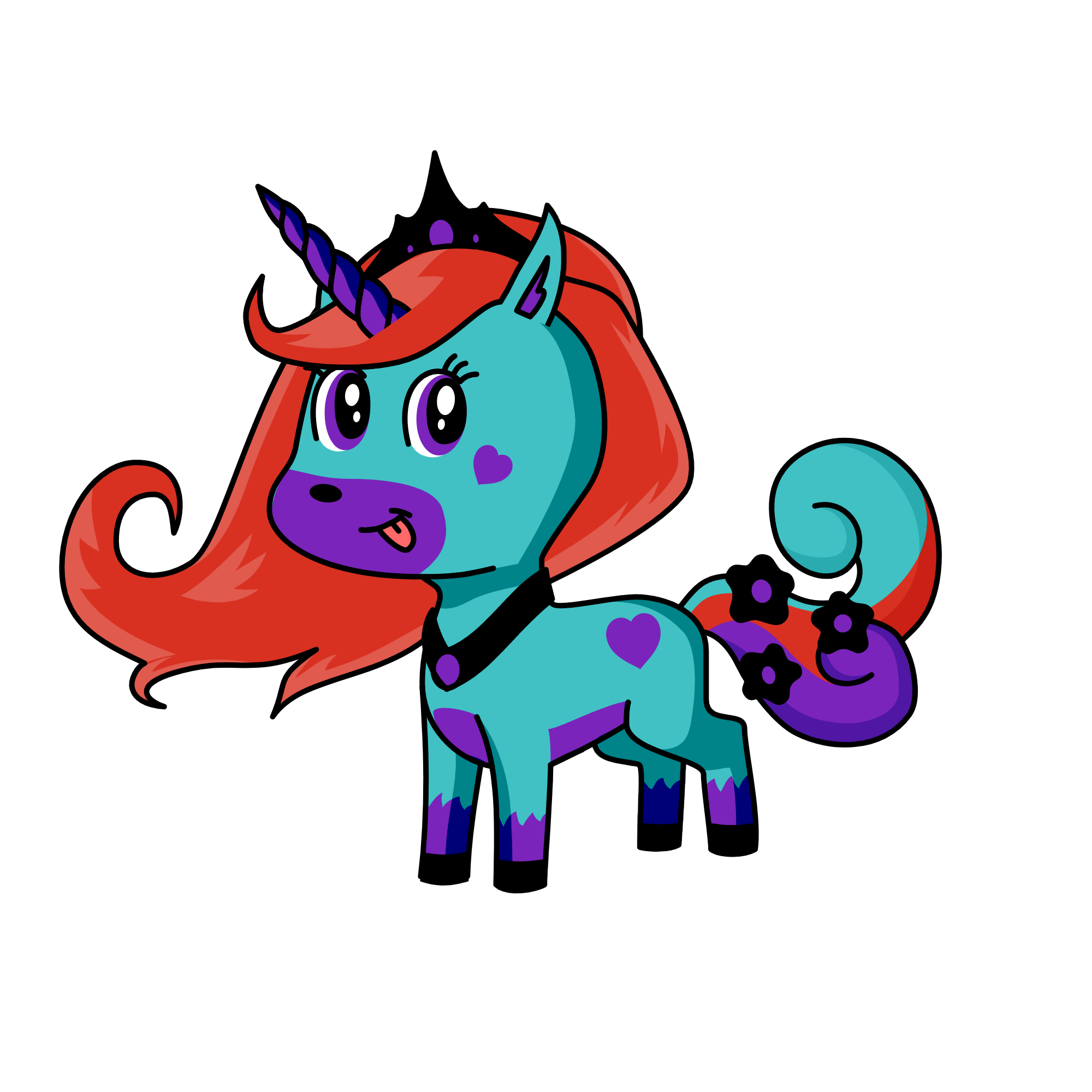 Sparkling Unicorn, the unicorn