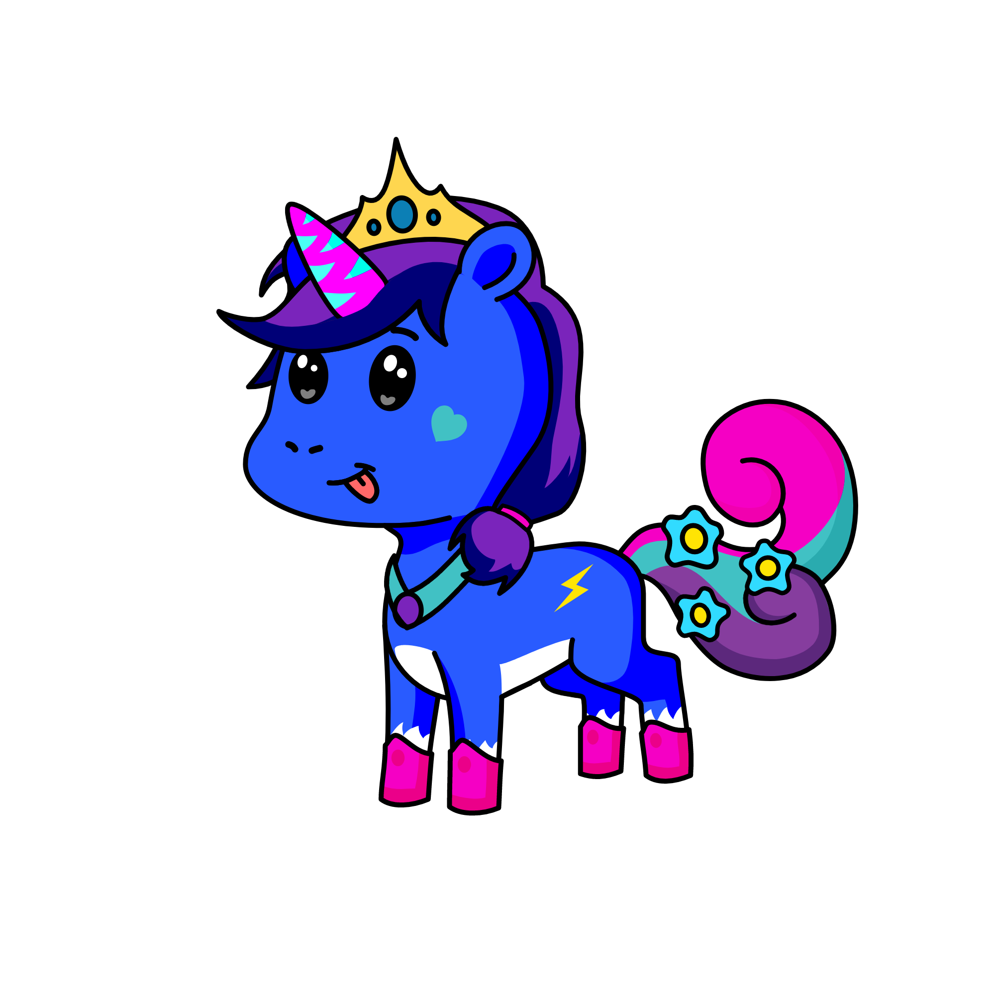 Luna, the unicorn