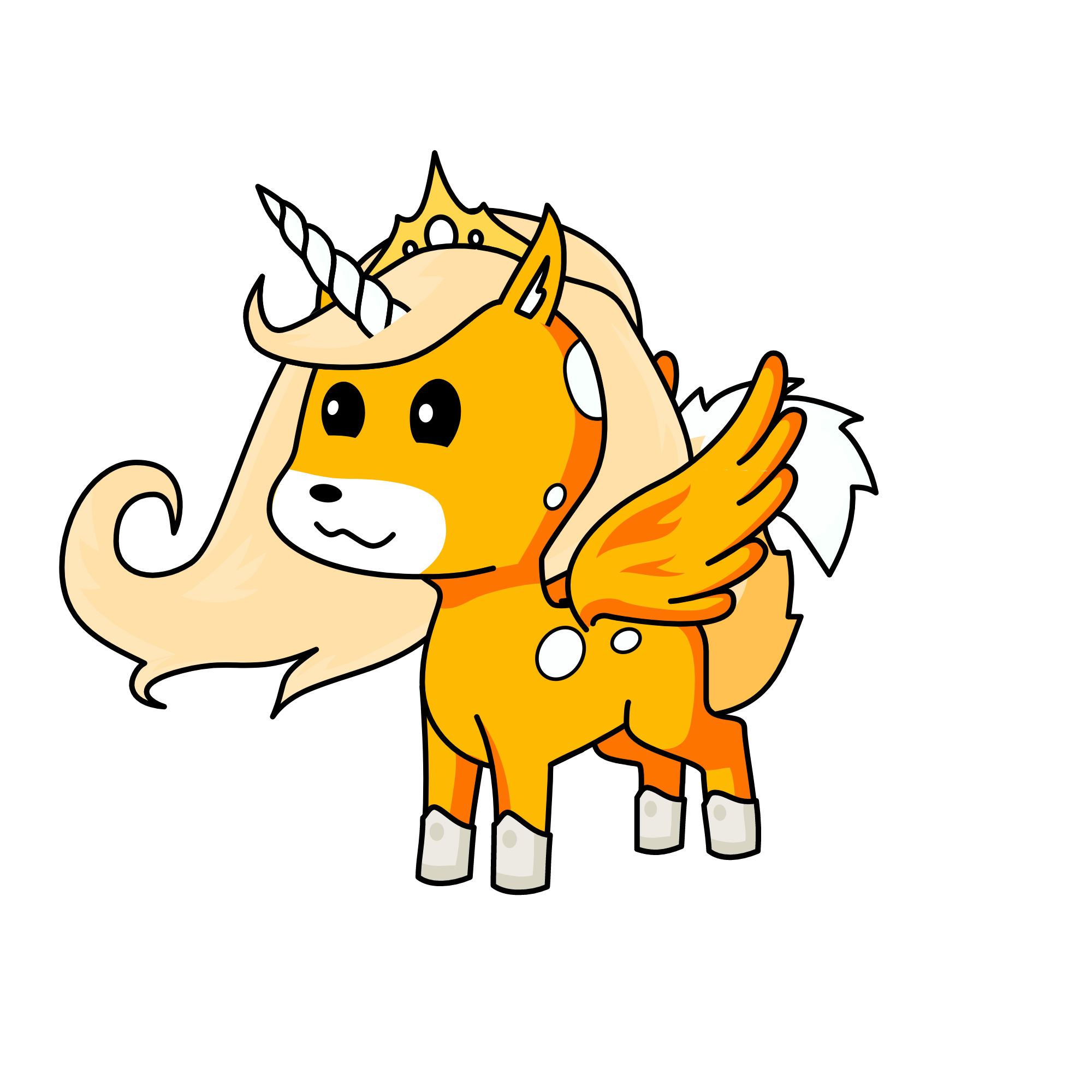 foxicorn, the unicorn