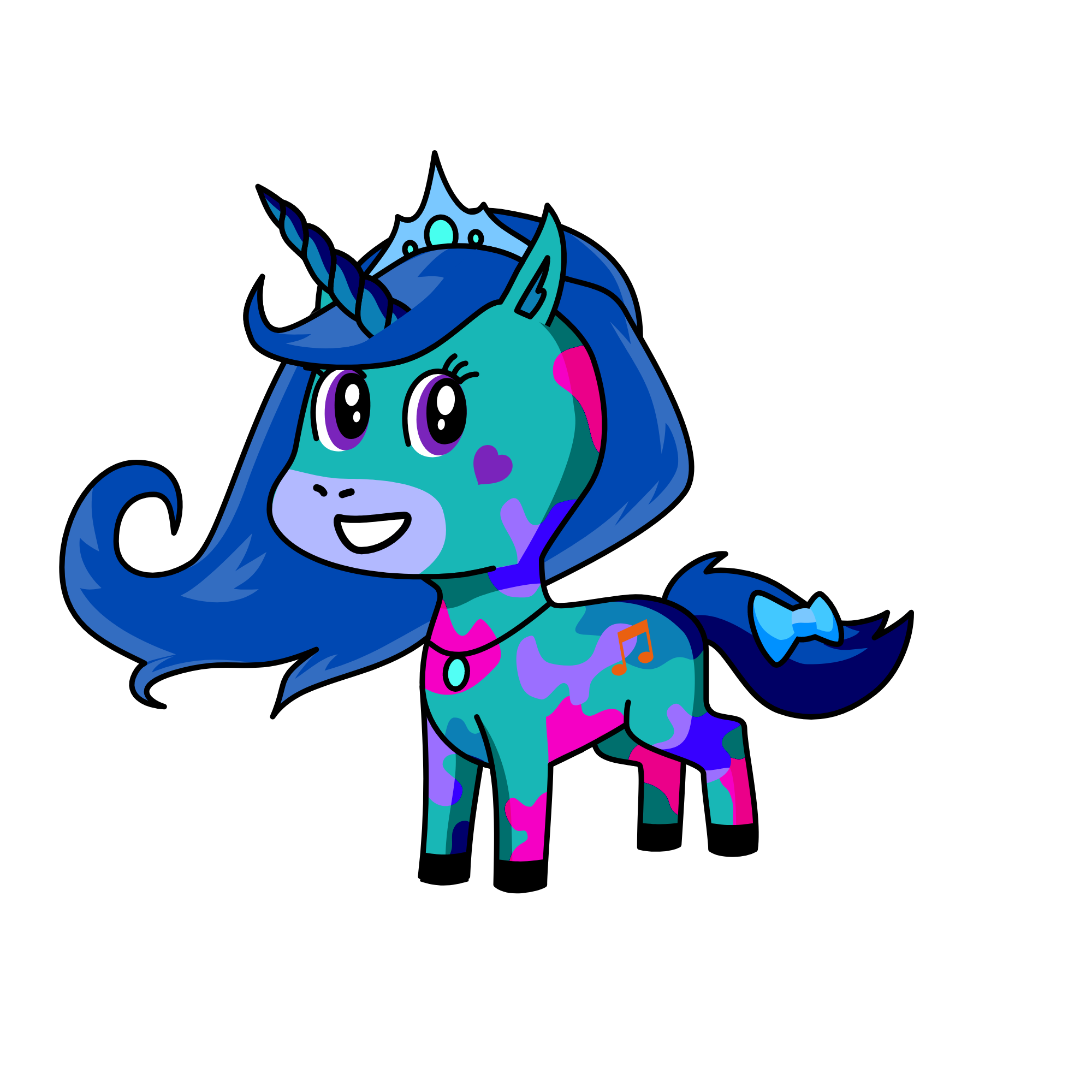 Splashtastic, the unicorn
