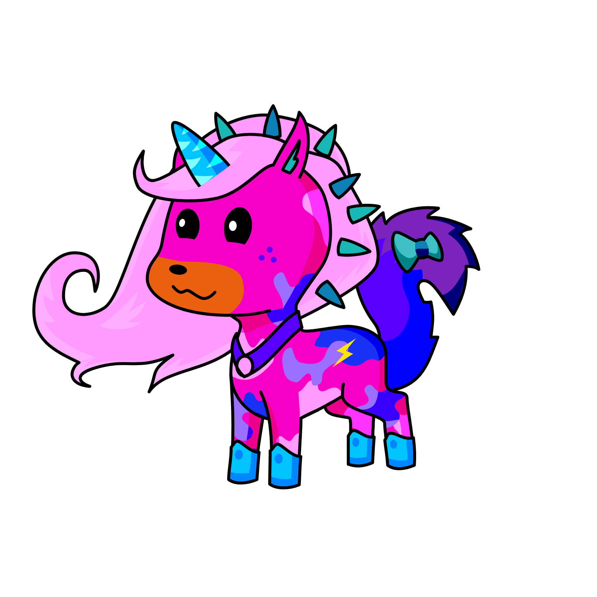 Spinosa, the unicorn