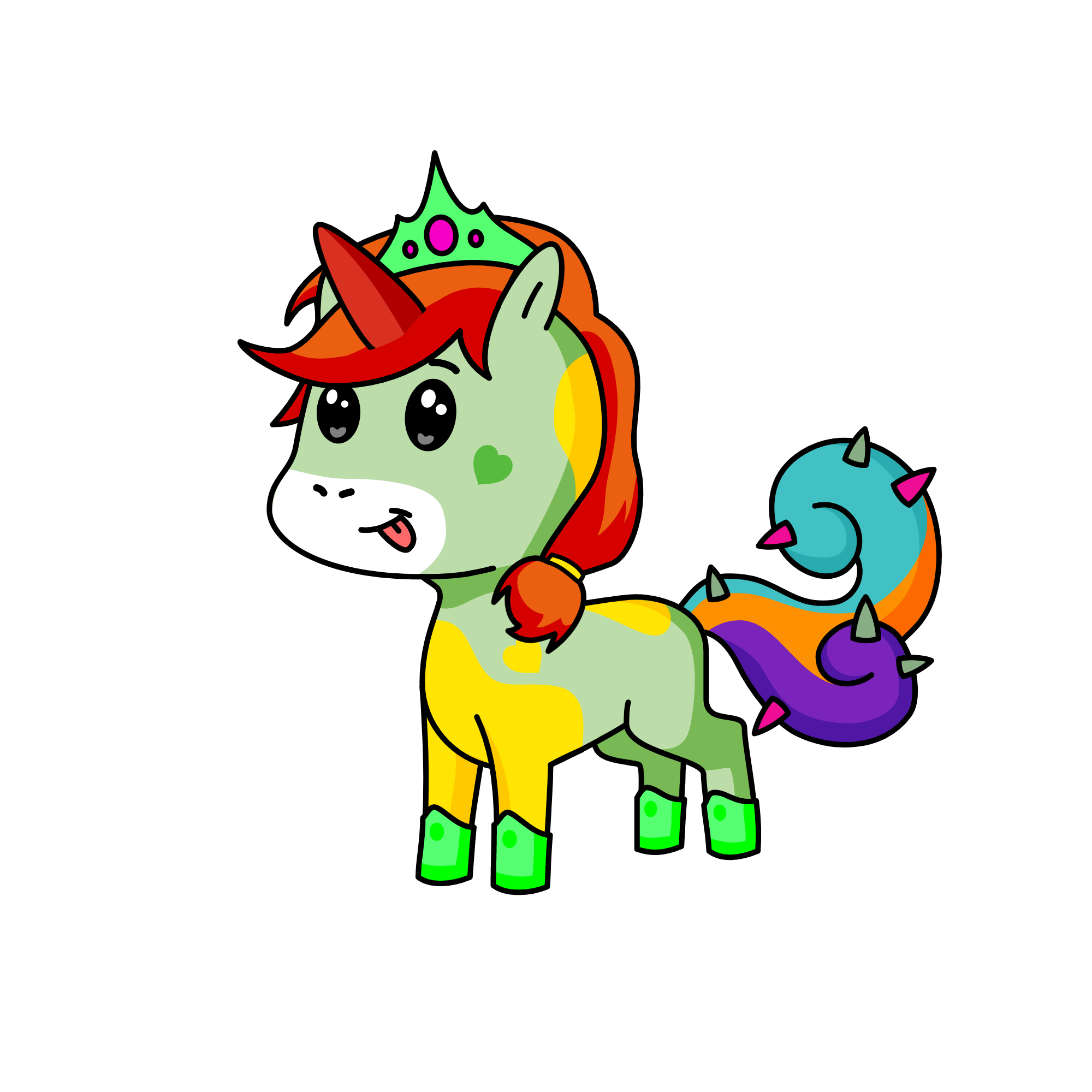 nattory, the unicorn
