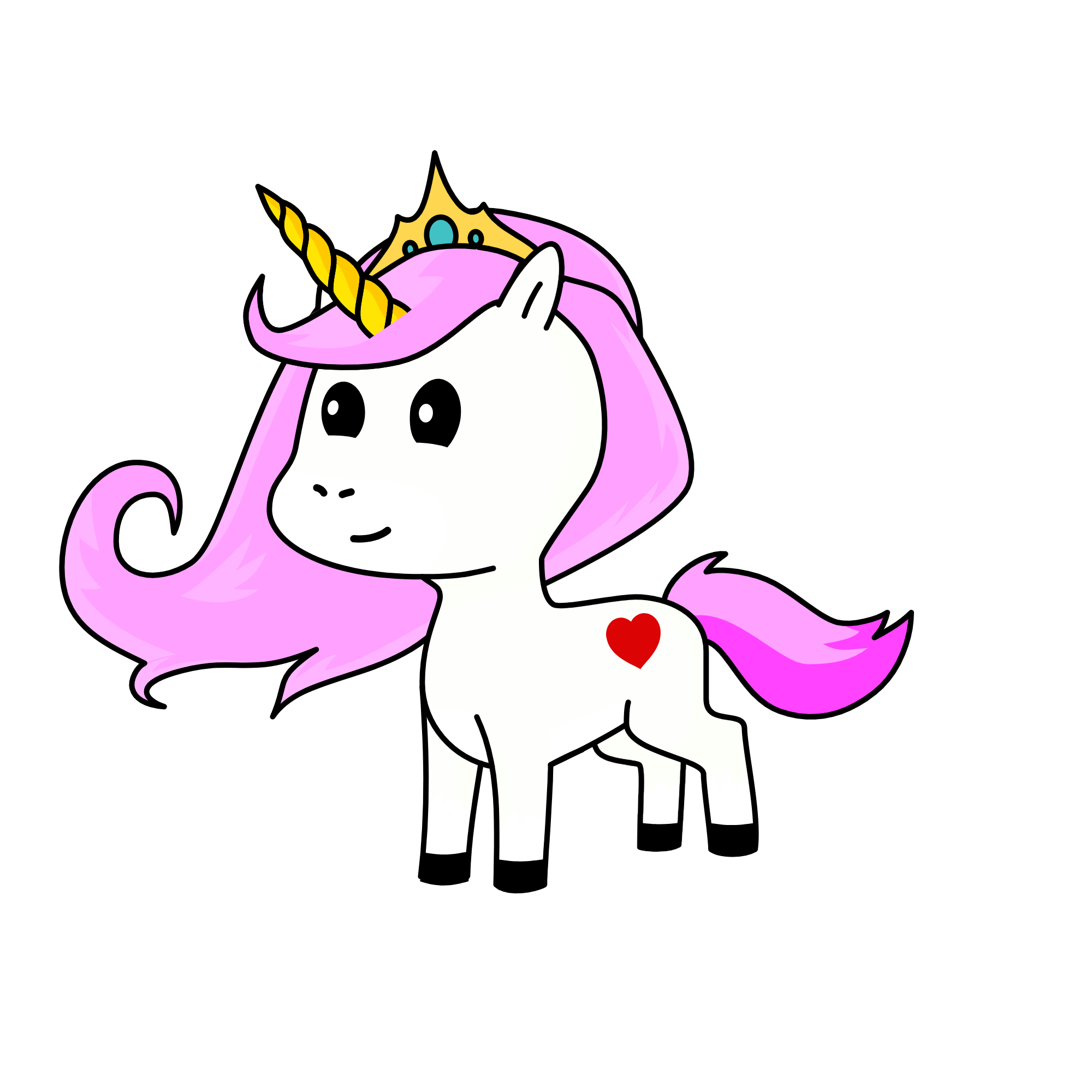 Queen Hale Of The Forests, the unicorn