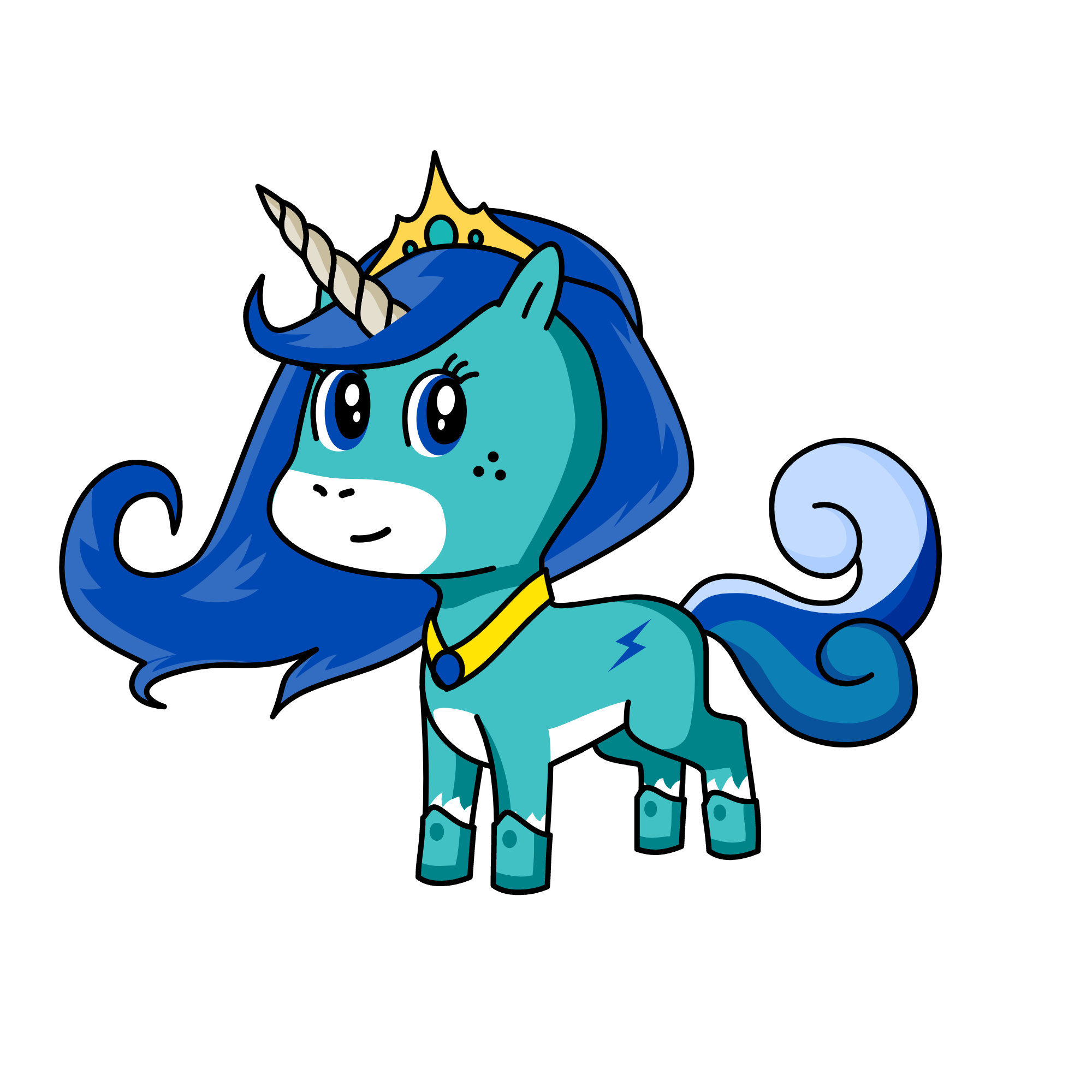 frozen, the unicorn