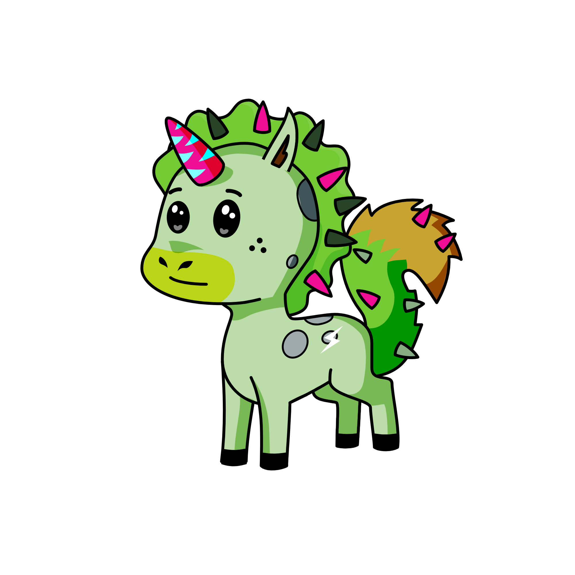 Hammy, the unicorn