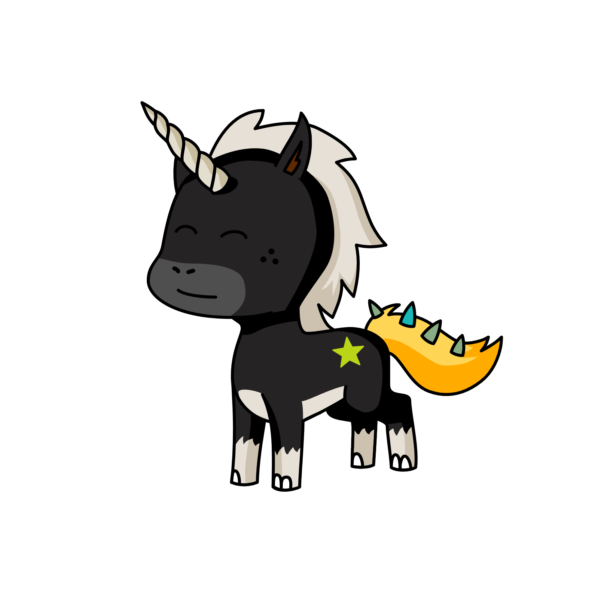 Hammy, the unicorn