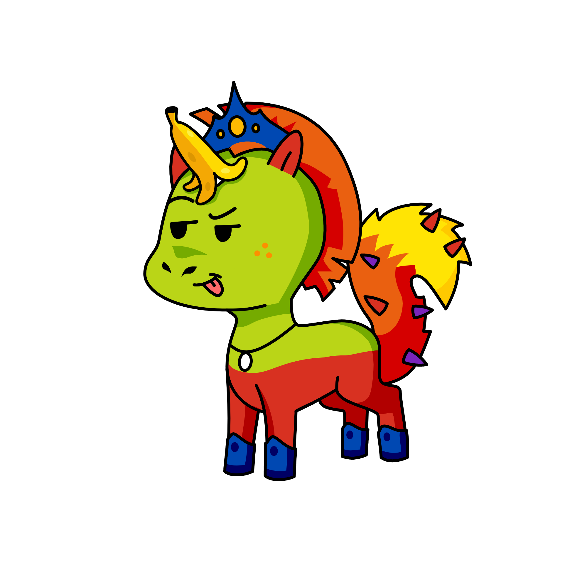 twisty, the unicorn