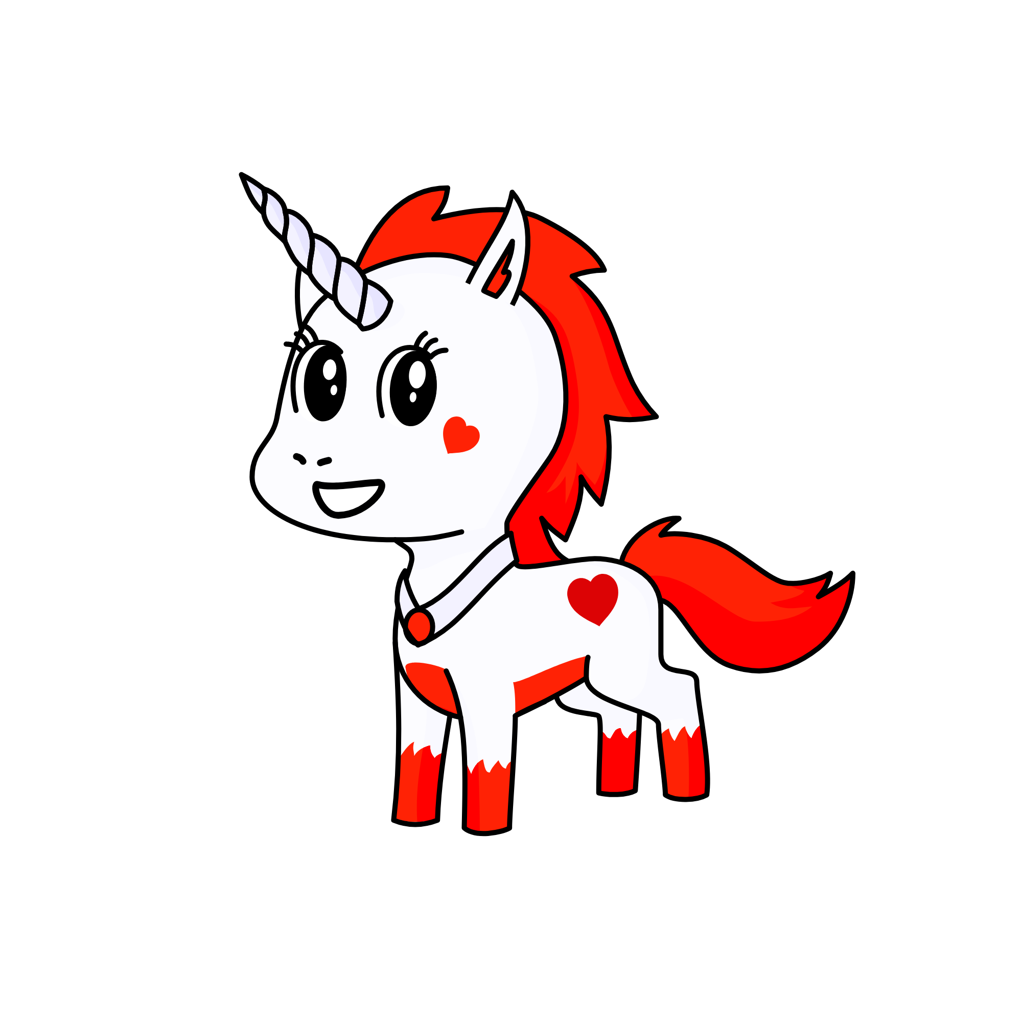 Valentino, the unicorn