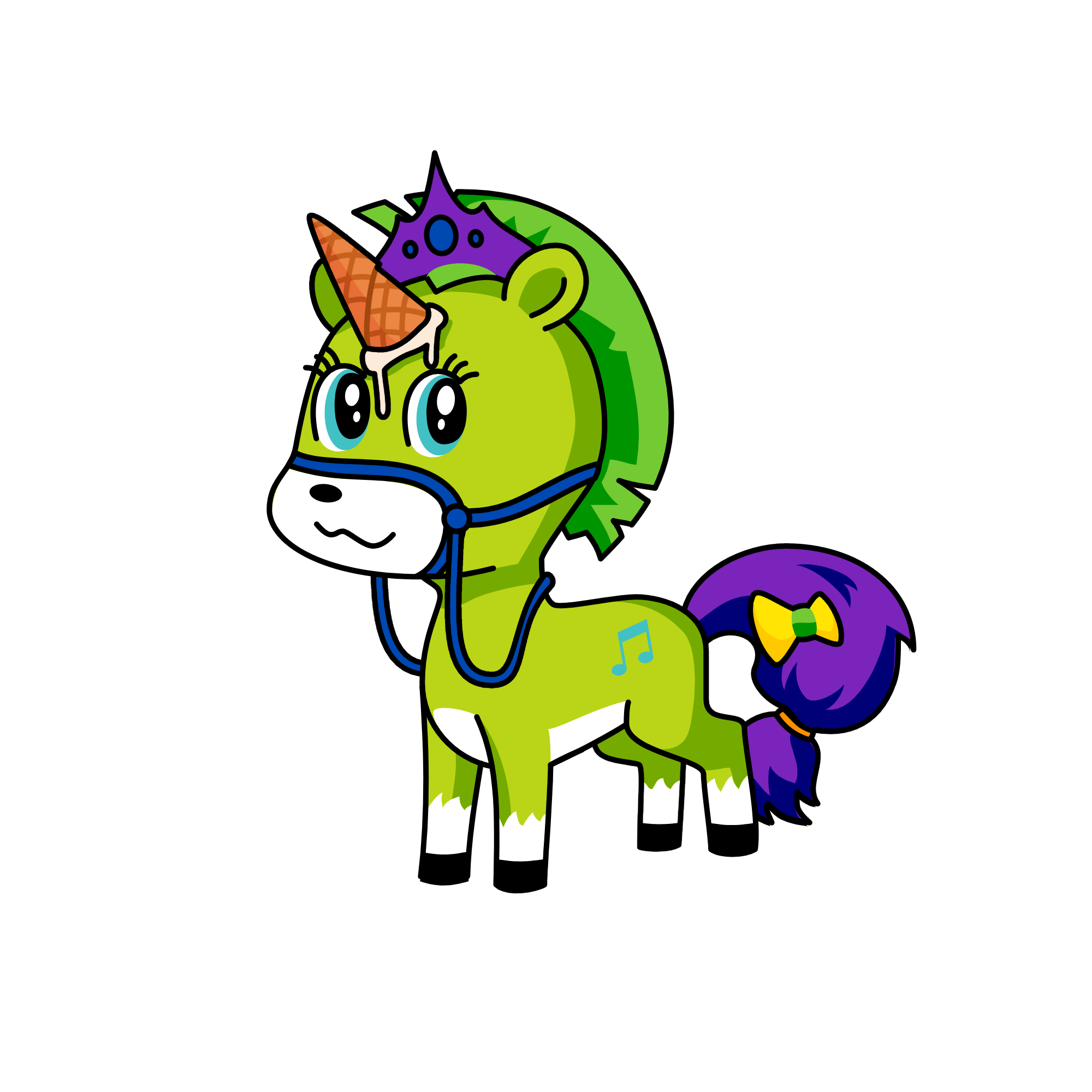 minty, the unicorn